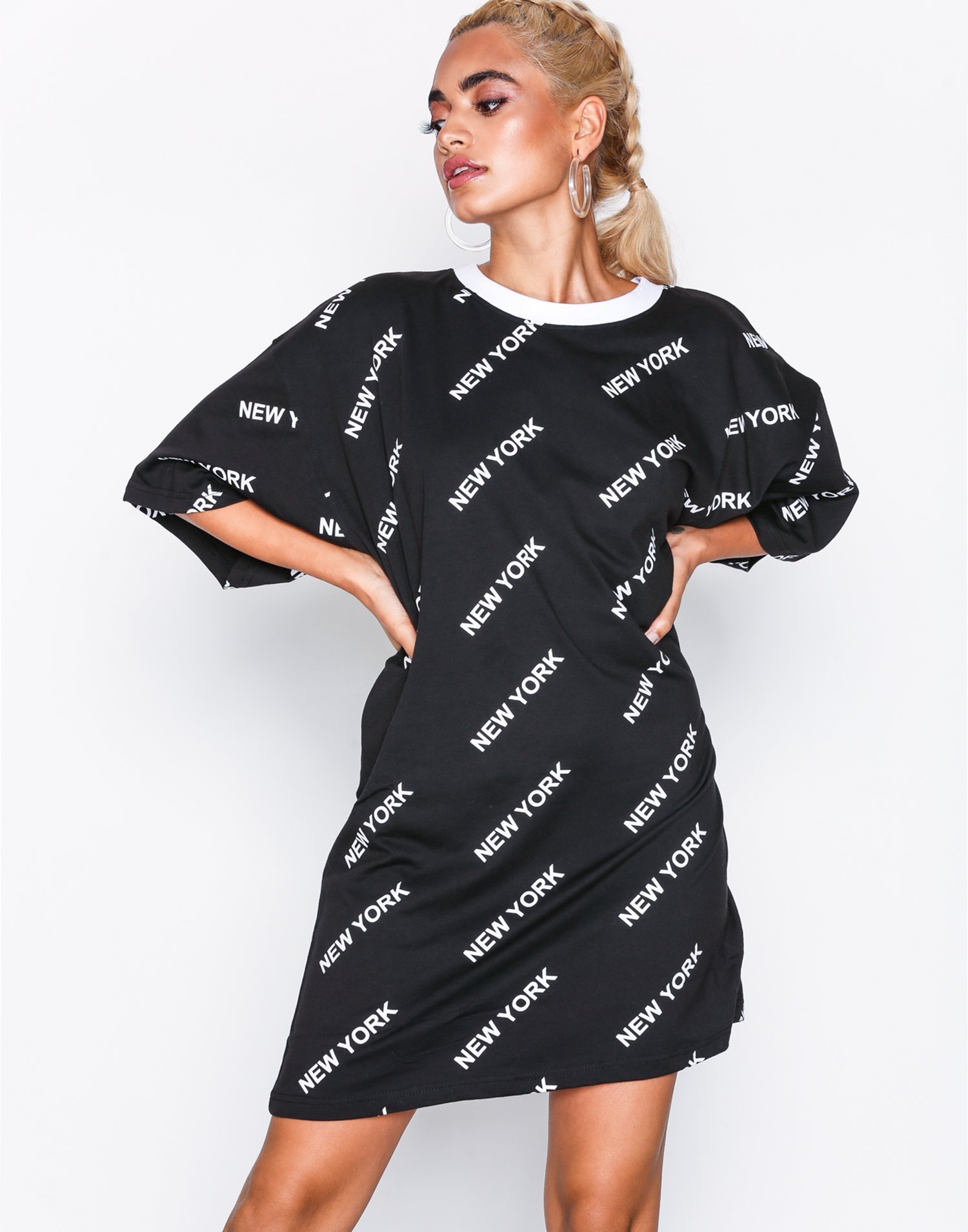 New York Oversized T-shirt Dress