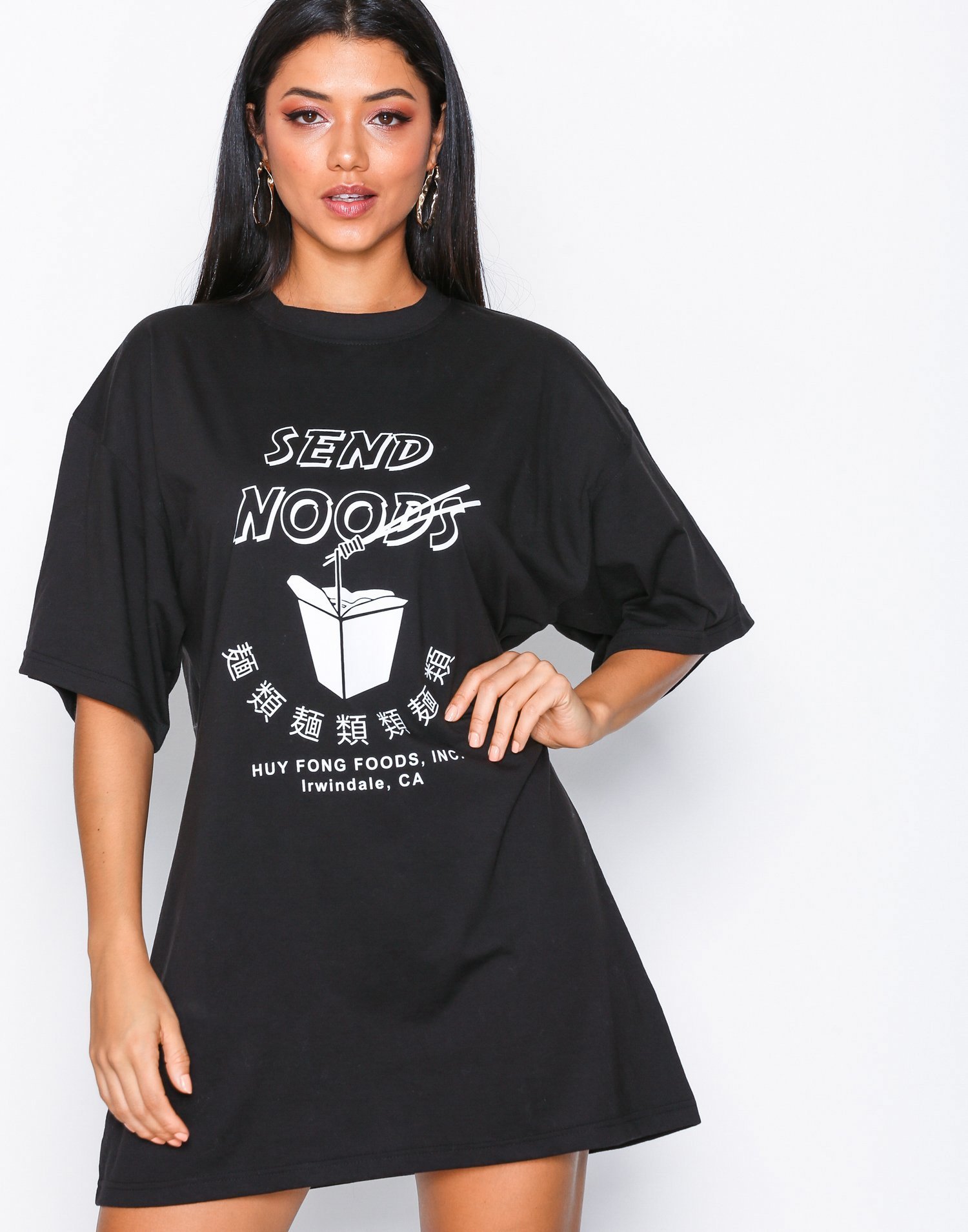 Send Noods T-shirt Dress