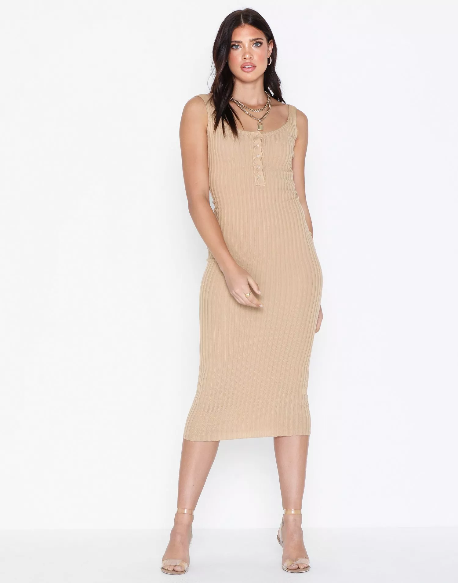 Popper dress deals missguided