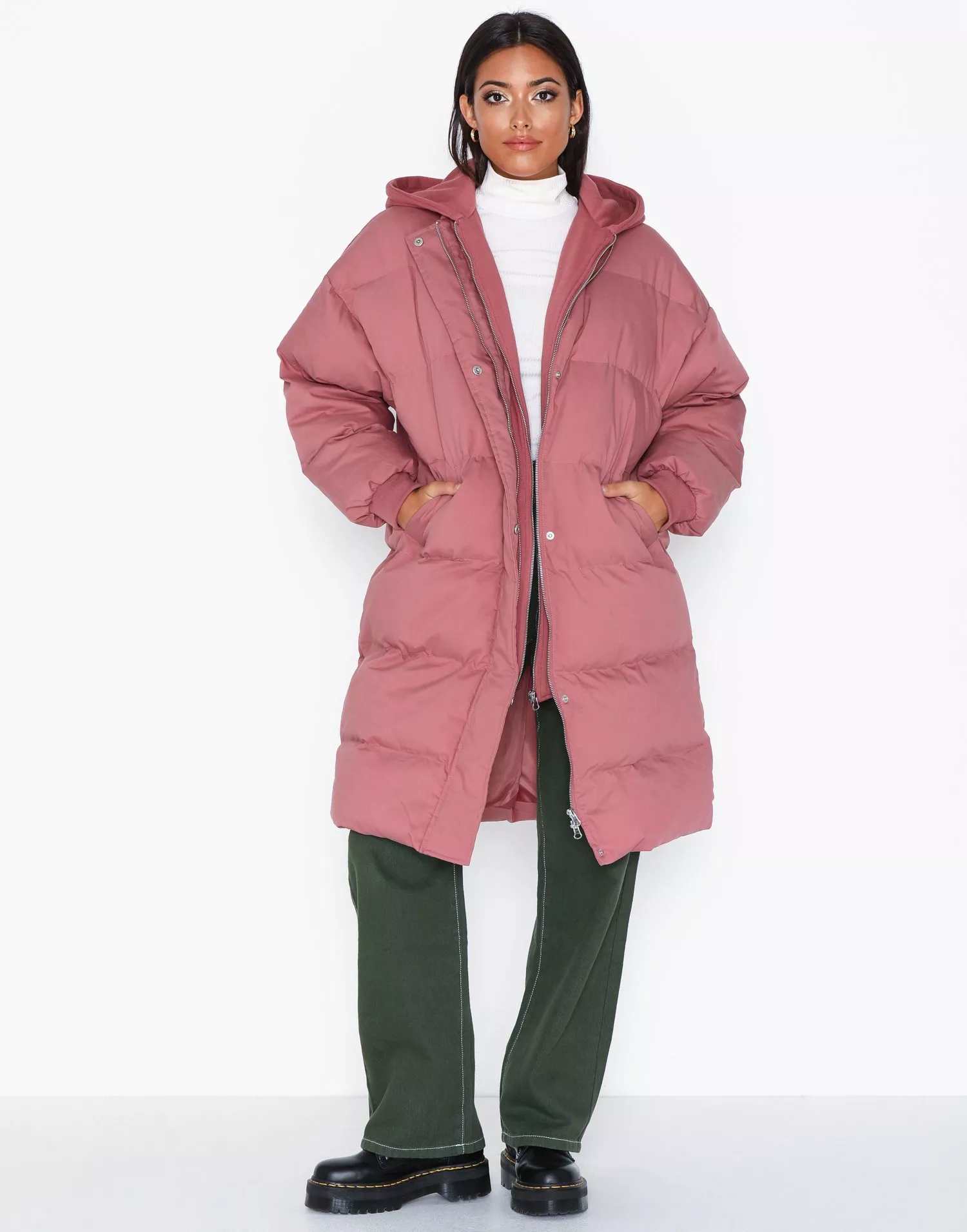 Missguided longline cheap puffer