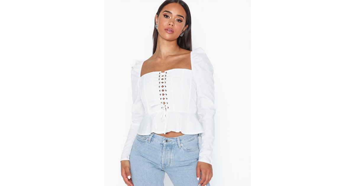 Missguided peplum blouse online