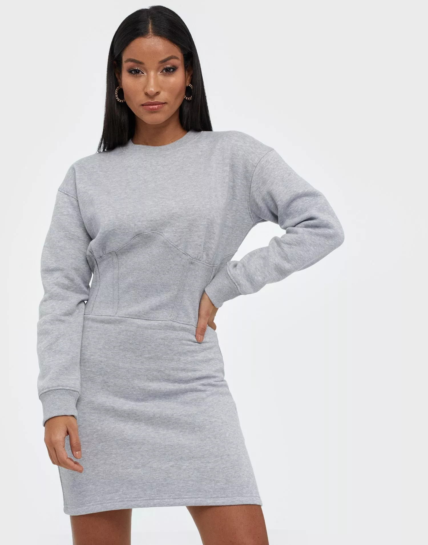 Missguided discount corset sweatshirt