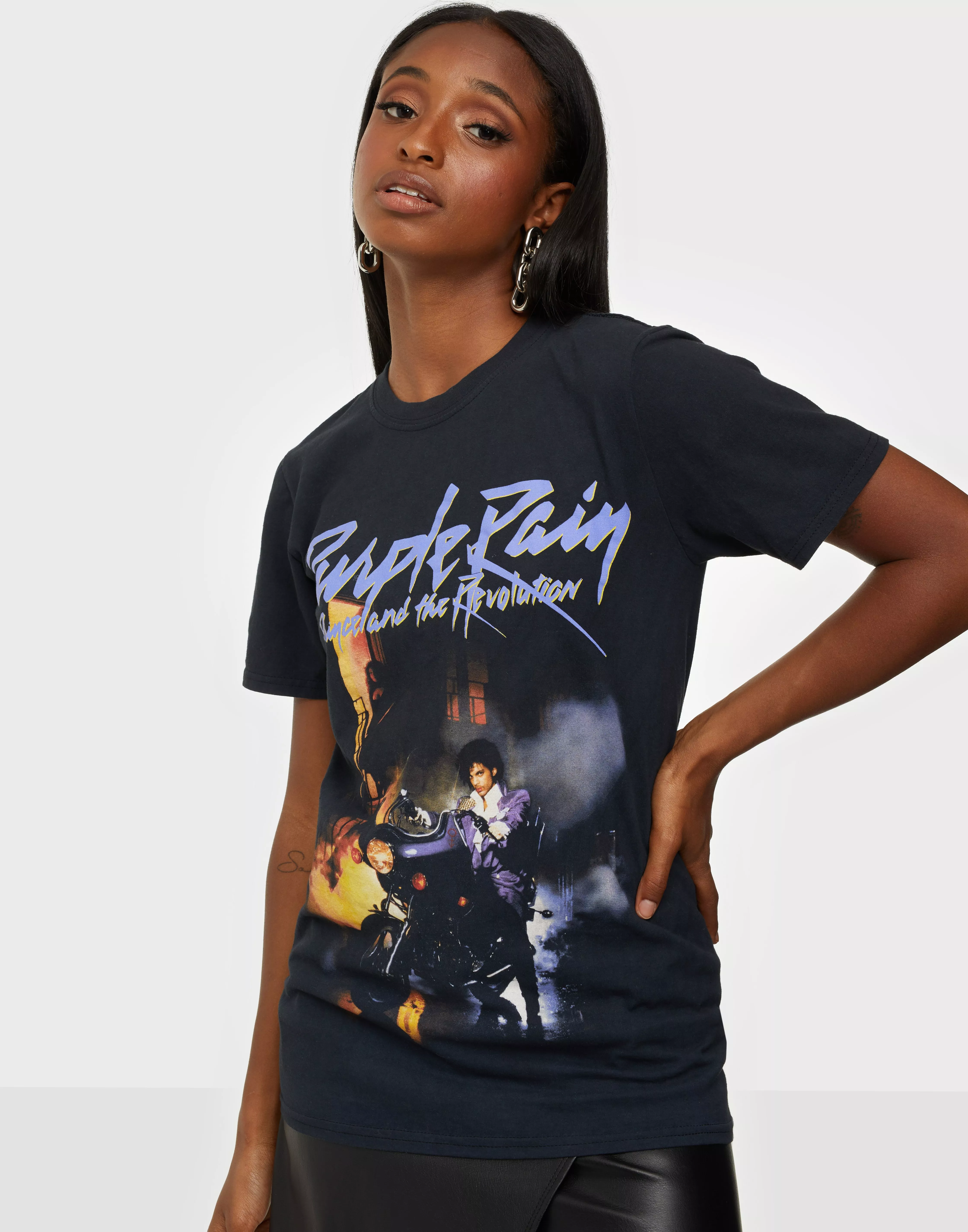 Missguided purple rain t hot sale shirt