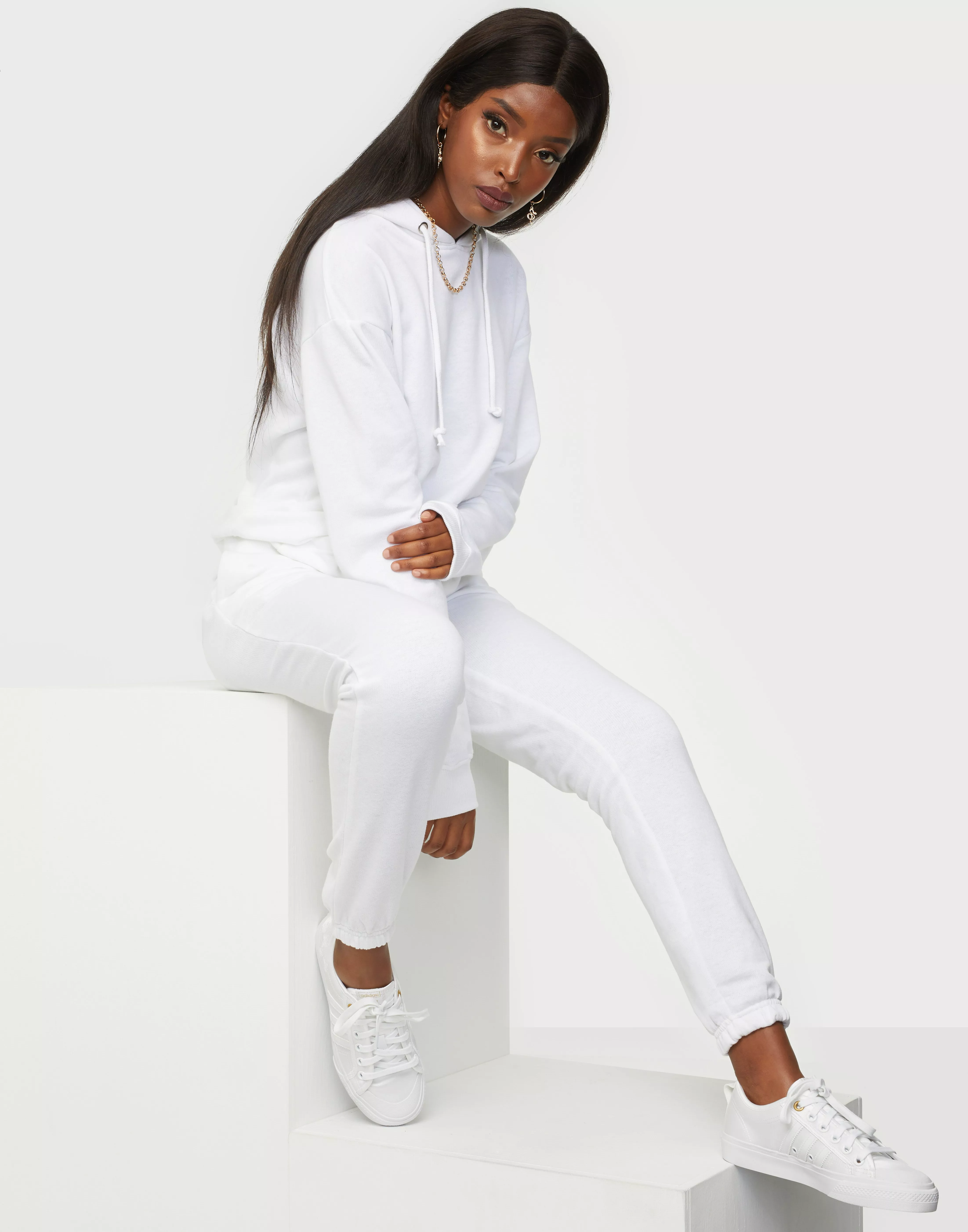 Missguided white tracksuit sale