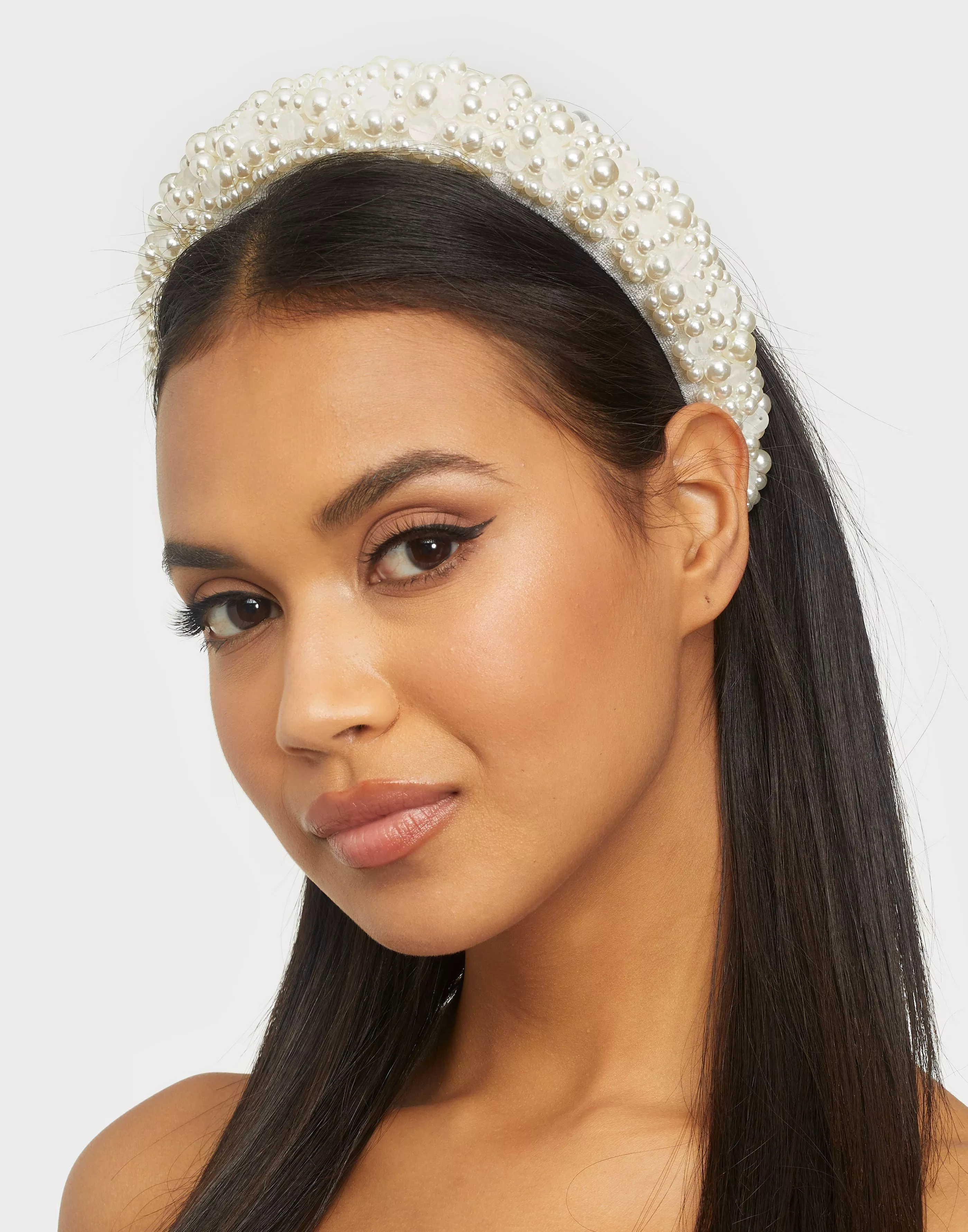 Buy By Malina Coco Pearl Headband Ivory Nelly