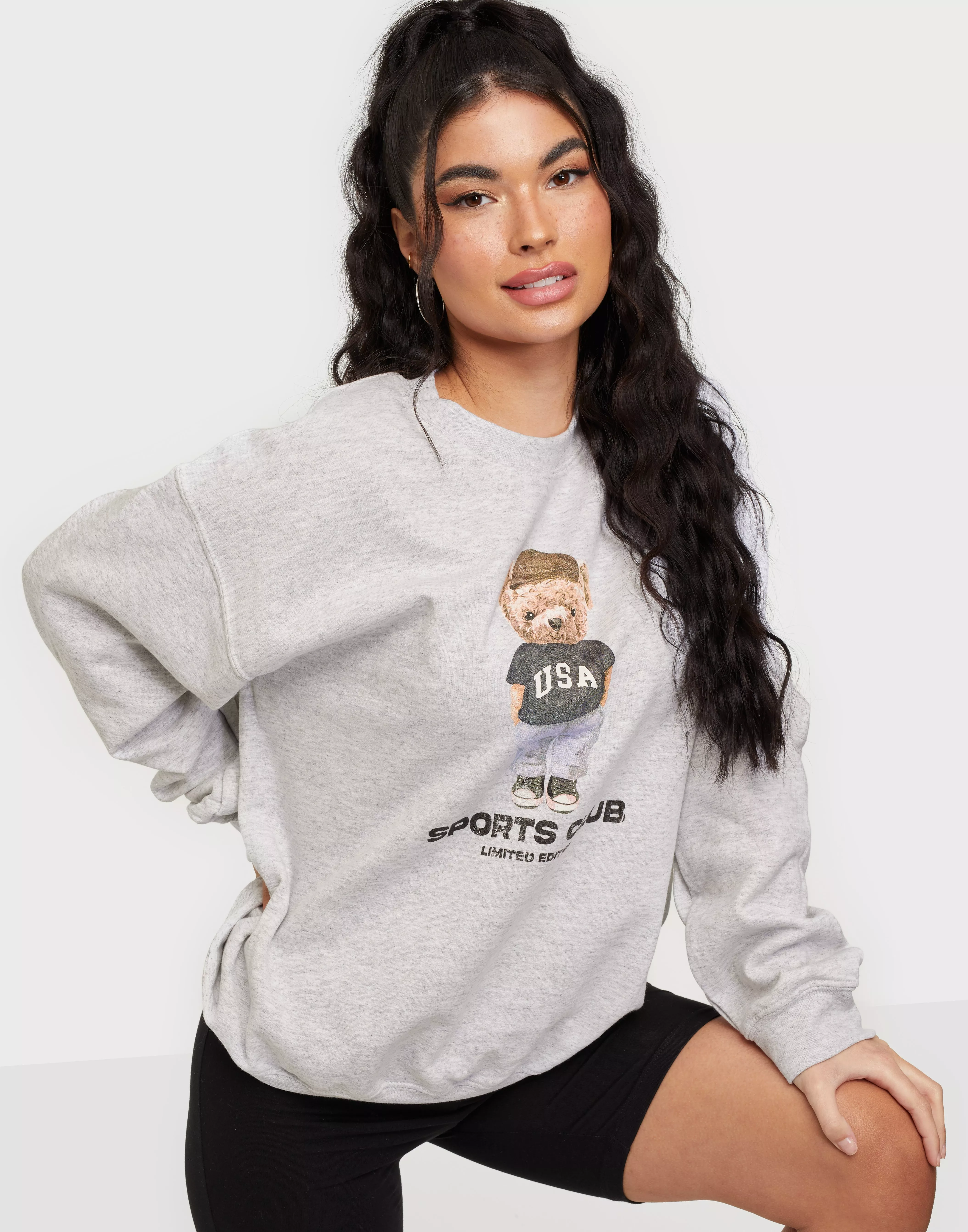 Missguided 2024 bear sweatshirt