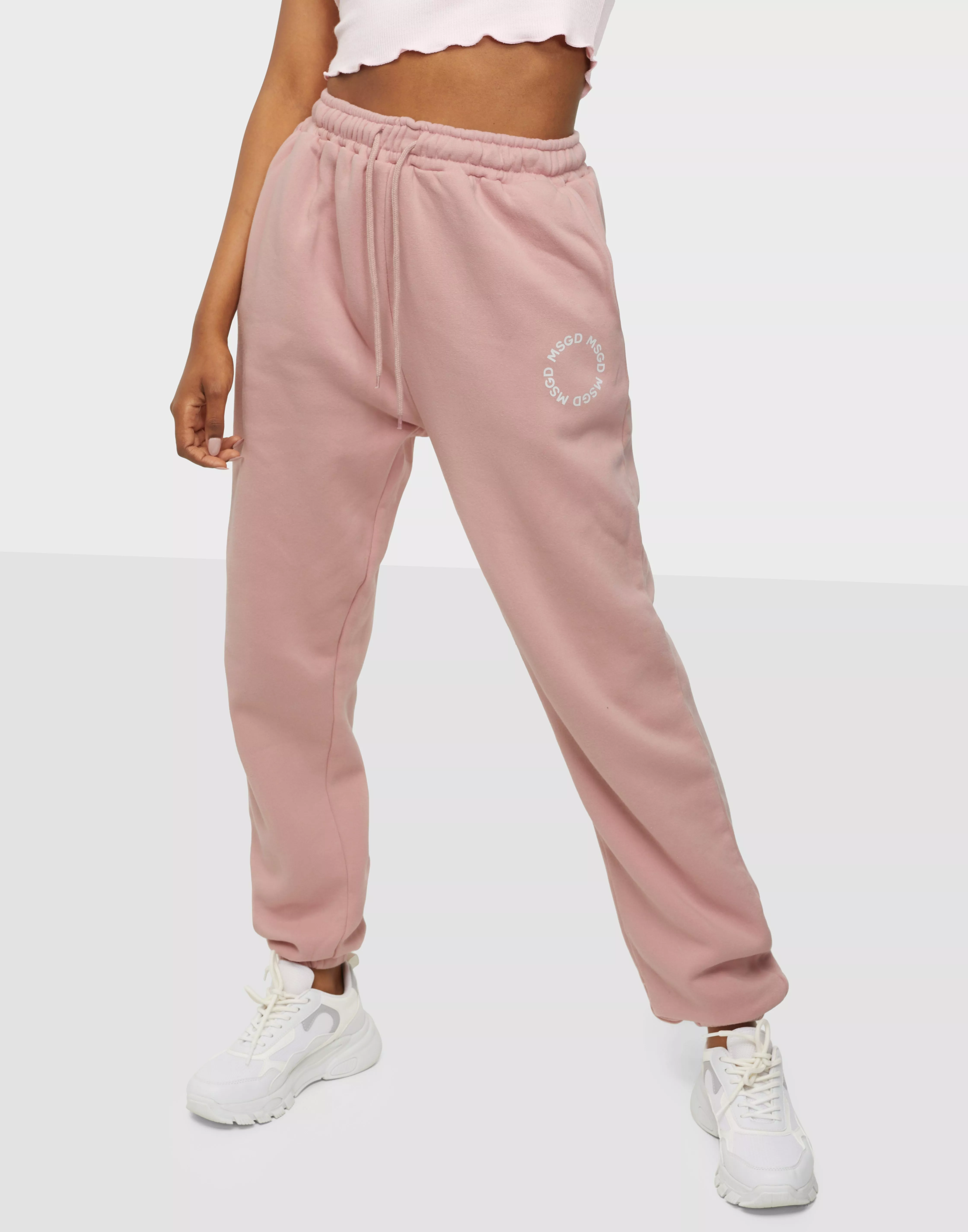 Missguided best sale pink sweatpants