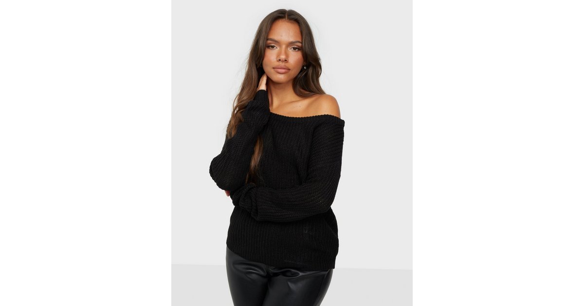 Missguided ophelia best sale off shoulder jumper