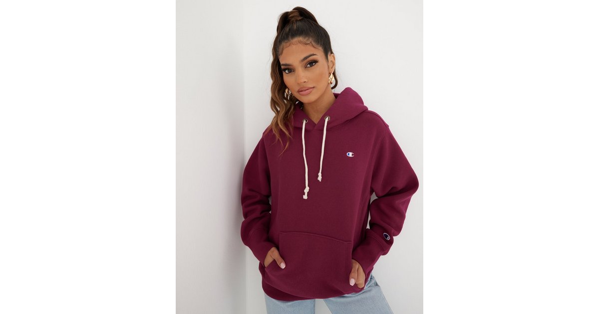 Champion hoodie hotsell womens burgundy