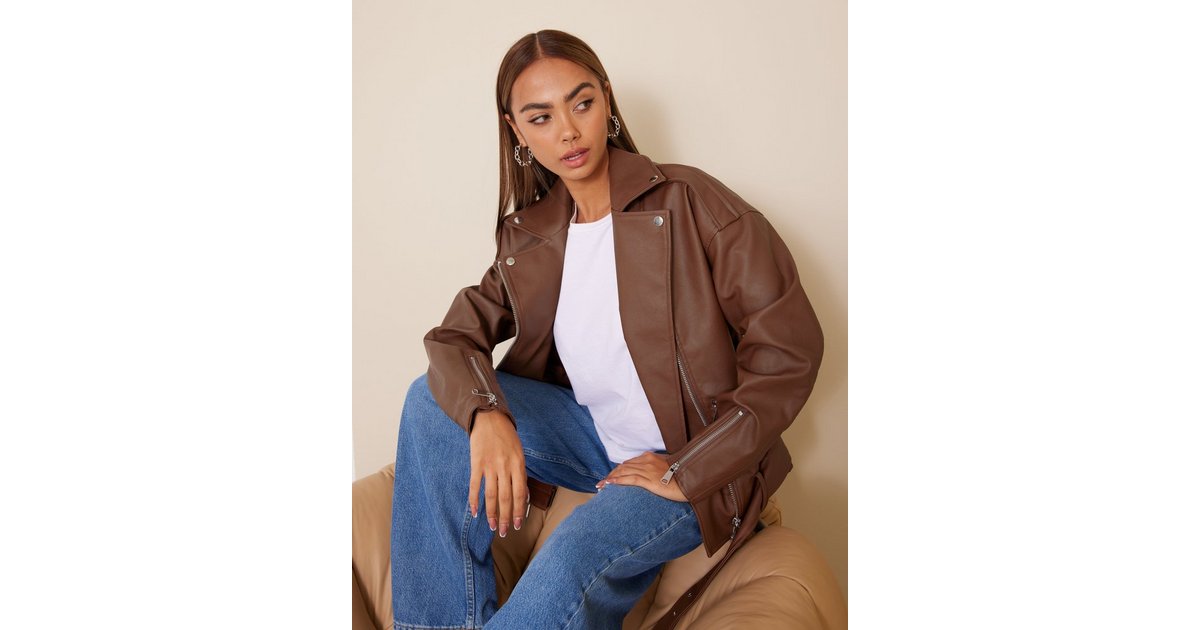 Missguided boyfriend outlet biker jacket