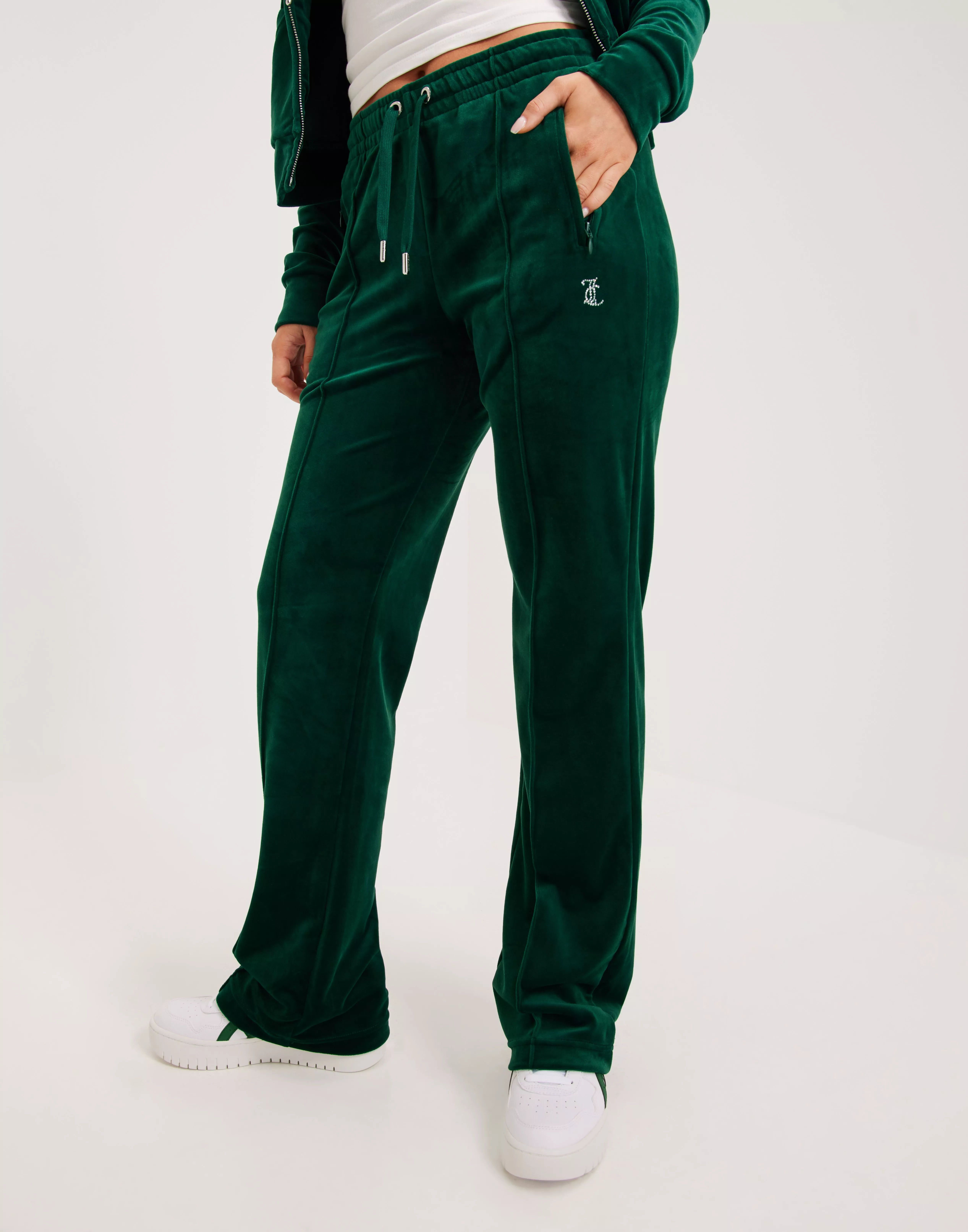 Tina velour best sale track pants