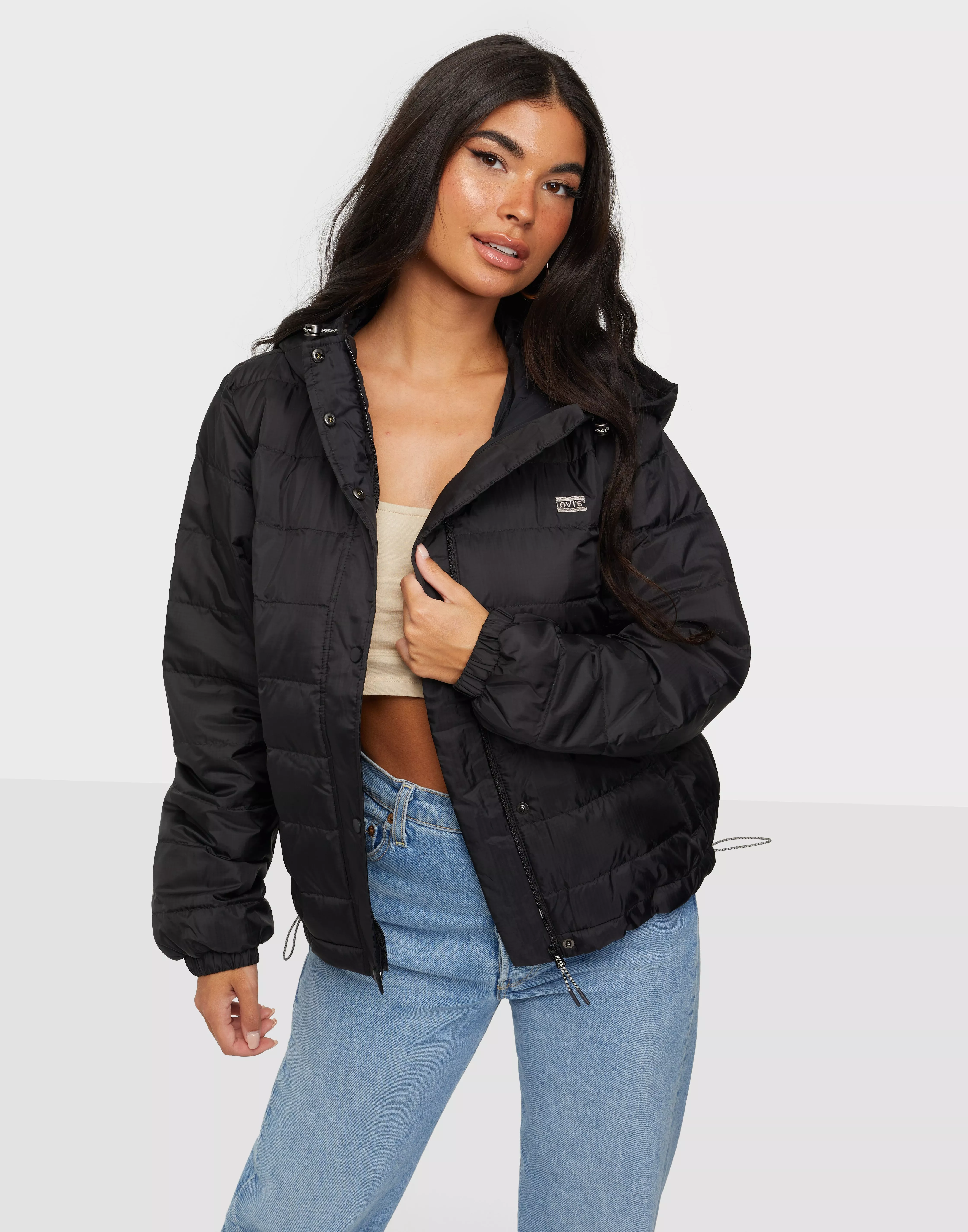 Edie Packable Jacket - Black