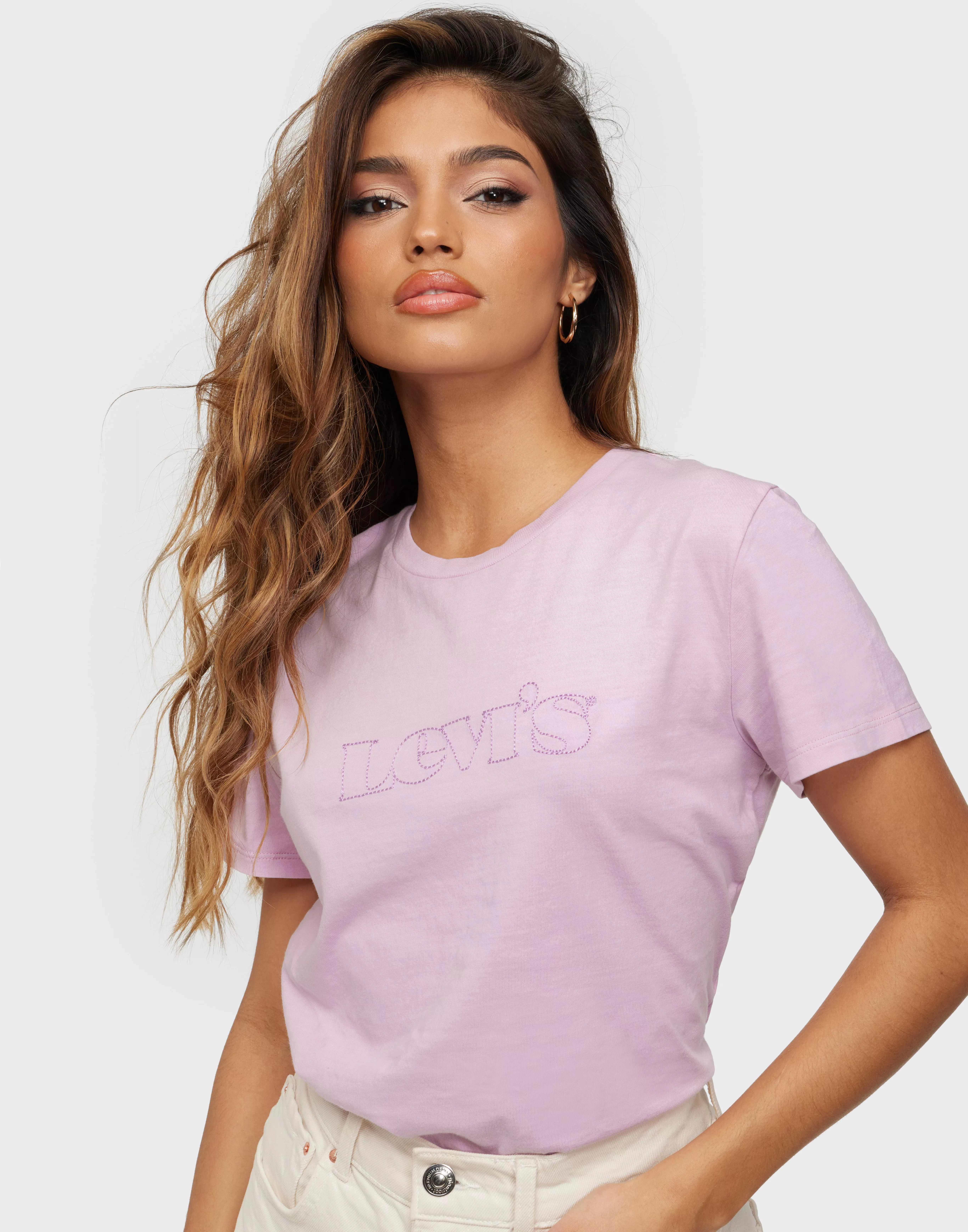 Buy Levi's GRAPHIC JORDIE TEE - Winsome Orchid 