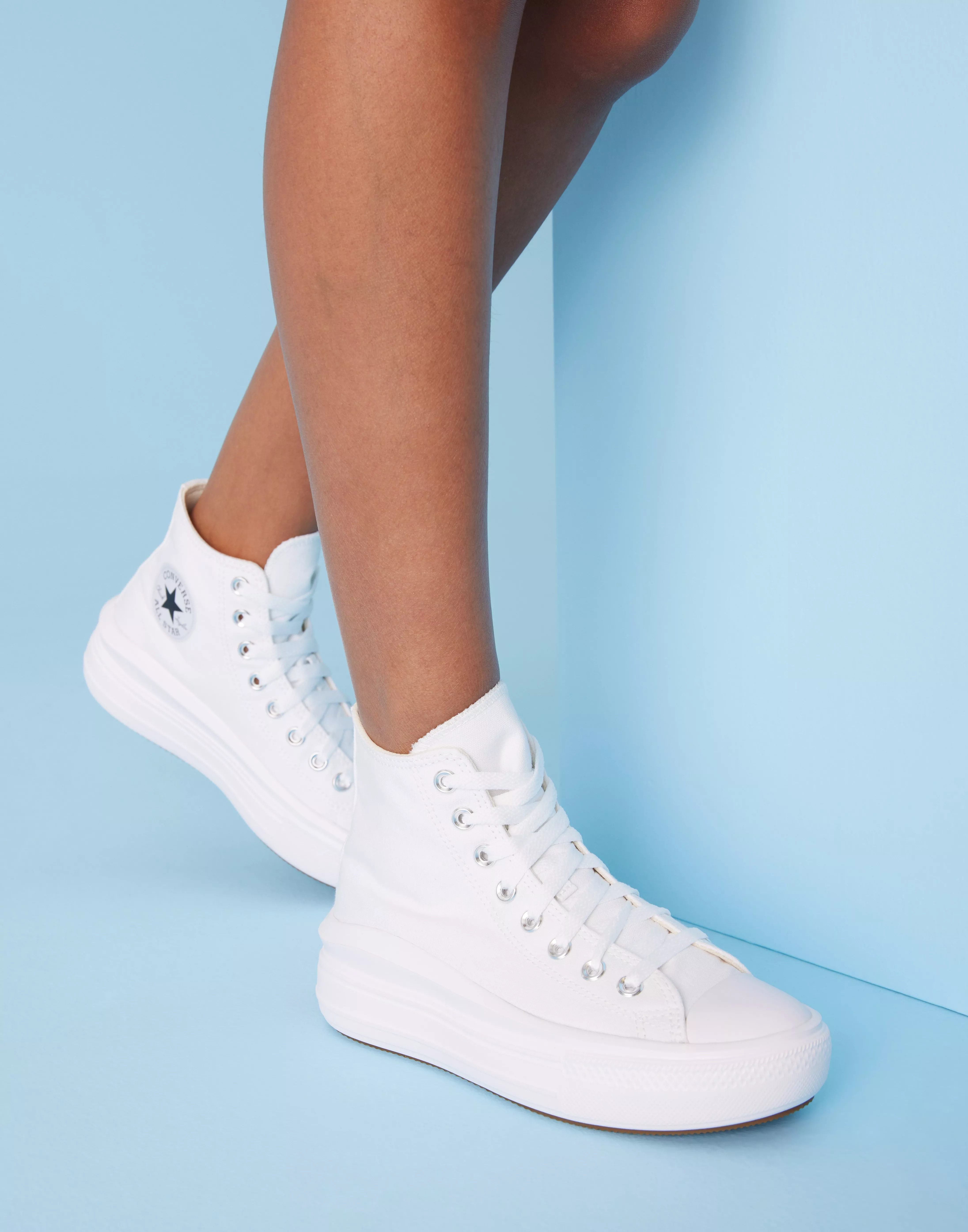 Buy Converse Chuck Taylor Star Move - White/Black | Nelly.com