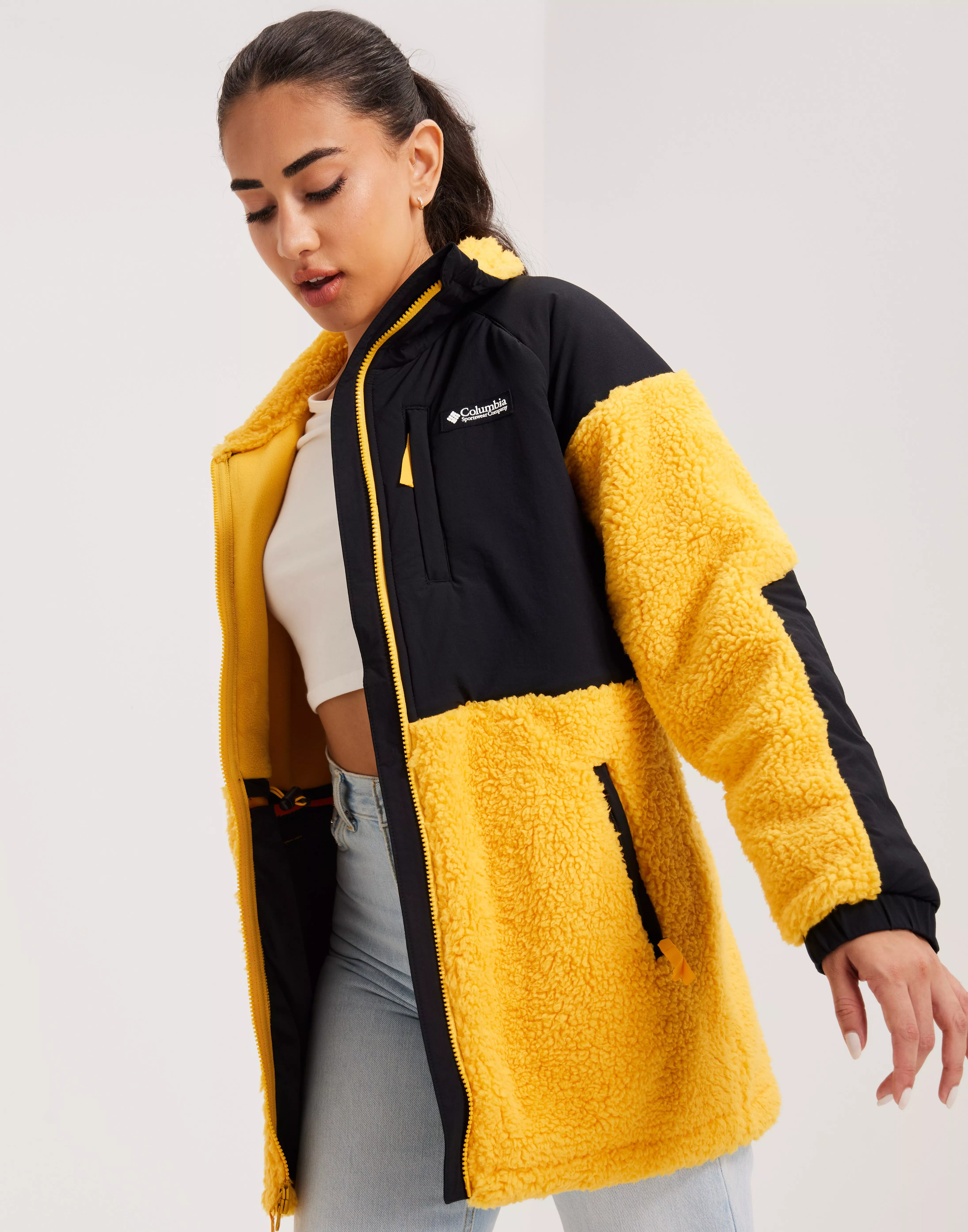 Buy Columbia Ballistic Ridge Full Zip Fleece - Yellow | Nelly.com