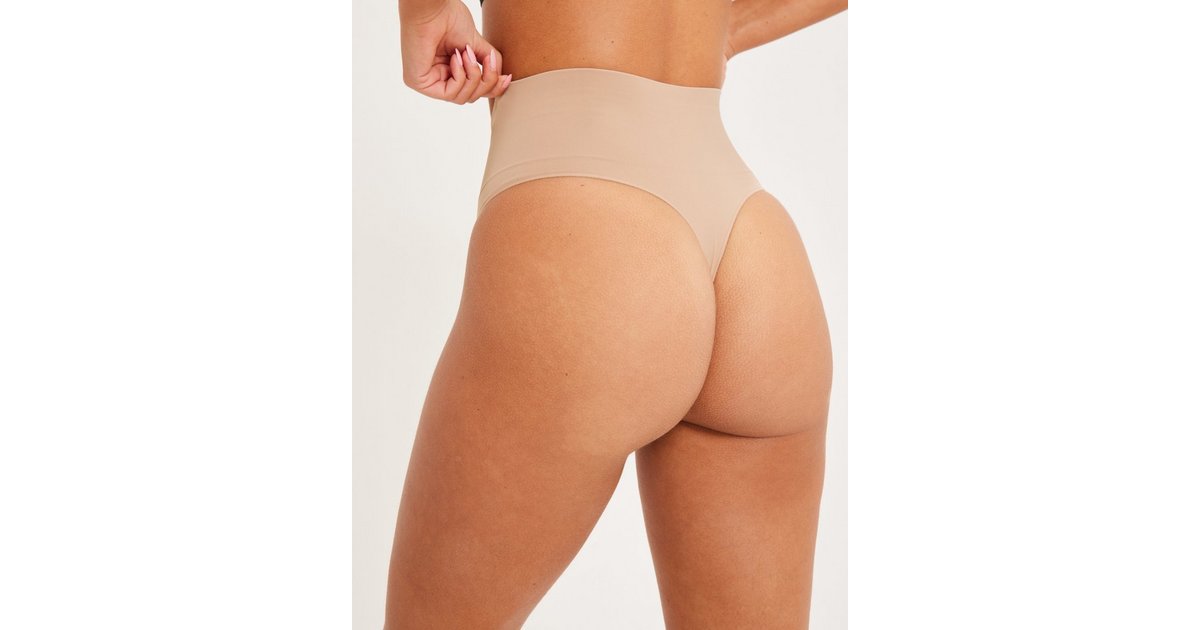  SPANX Ecocare Everyday Shaping Thong Winter Rose MD