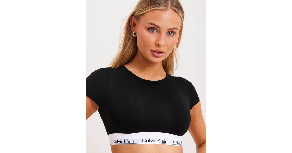 Buy Calvin Klein Underwear T-SHIRT BRALETTE - Black