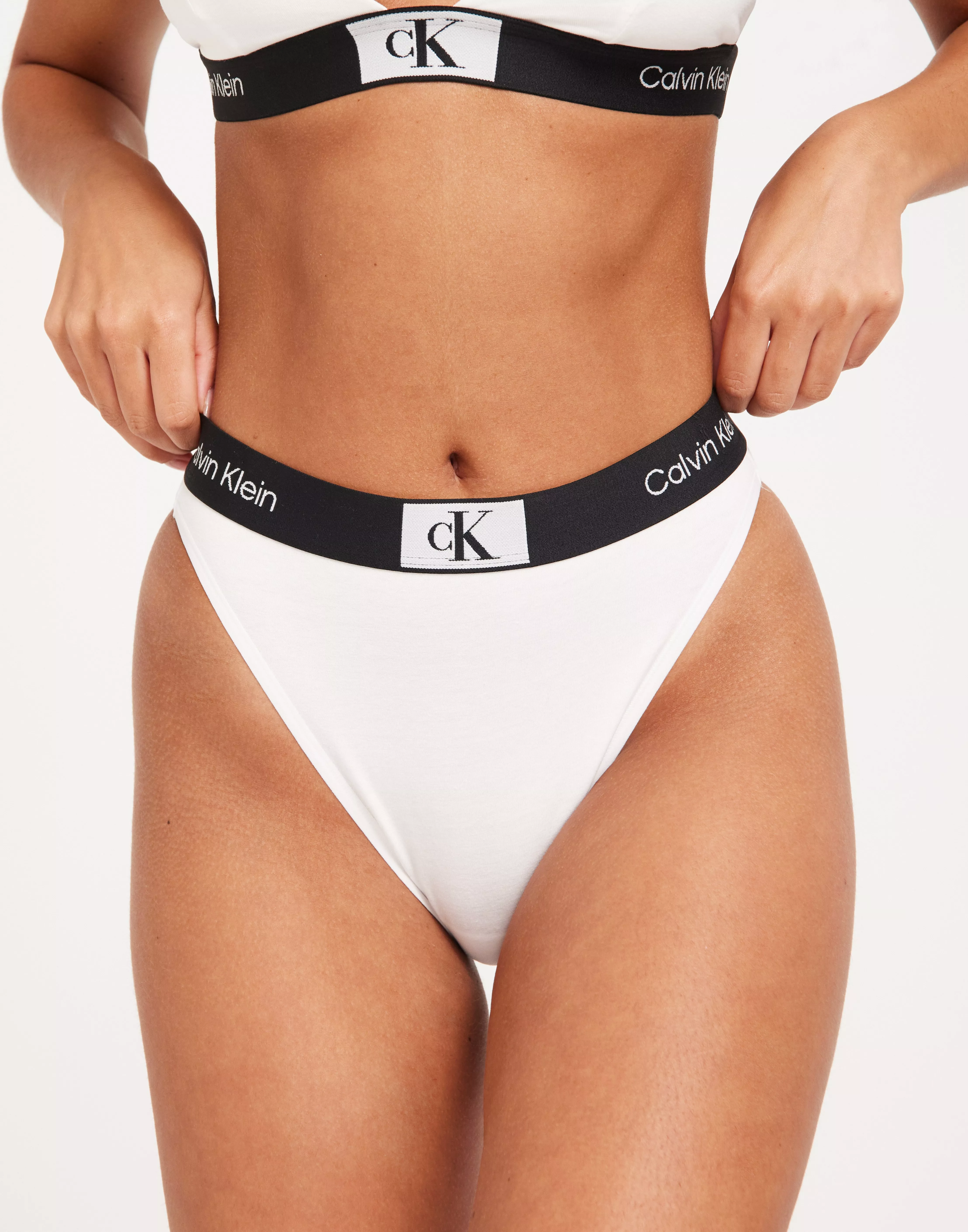 Buy Calvin Klein Underwear HIGH WAIST BRAZILIAN - White
