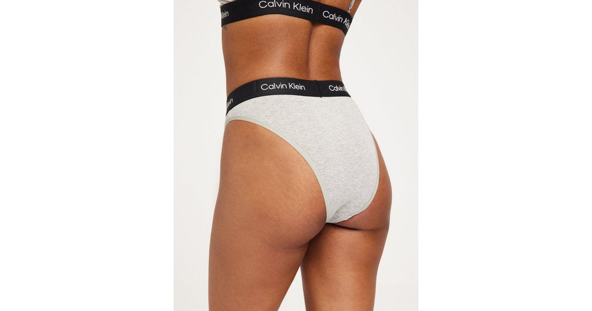 Buy Calvin Klein Underwear HIGH WAIST BRAZILIAN - GREY HEATHER