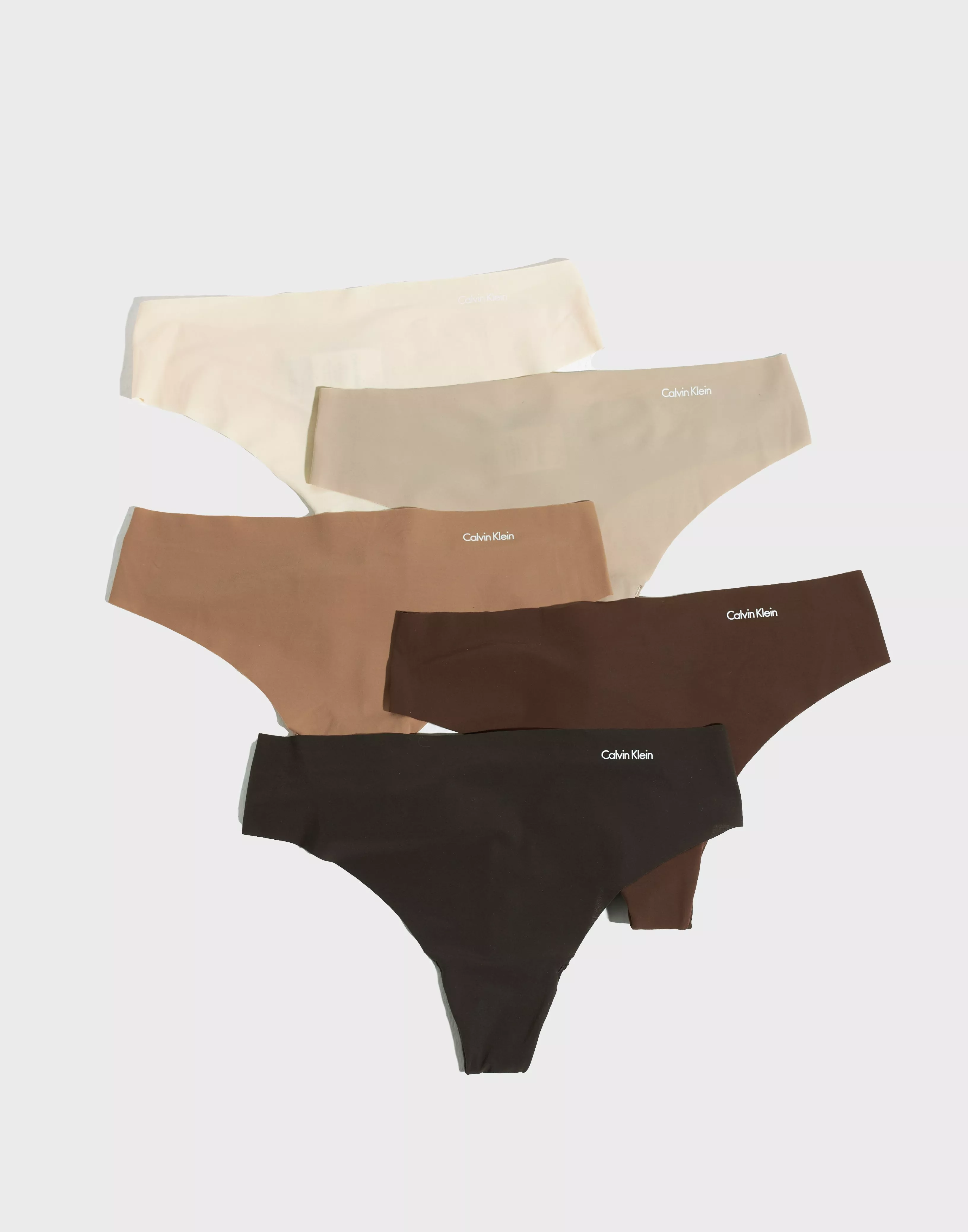 Buy Calvin Klein Underwear THONG 5PK Natural Nelly