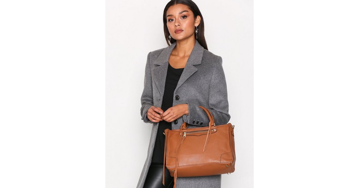 Rebecca minkoff clearance regan satchel almond