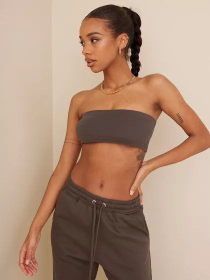 BANDEAU TOP AND JOGGER SET CO ORD