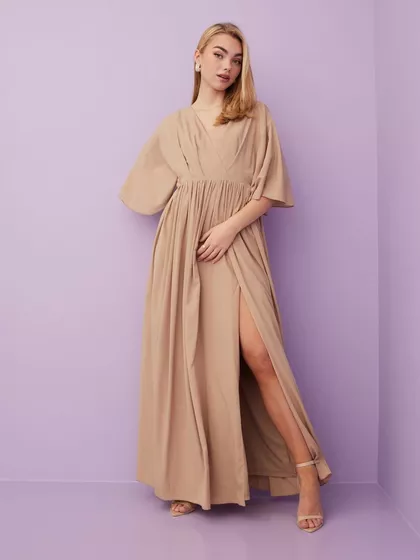 DELUXE WRAP FRONT MAXI