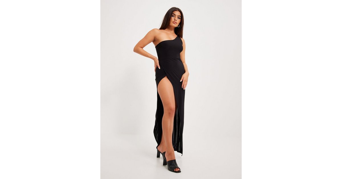 Buy Femme Luxe ASYMMETRIC ONE STRAP WRAPPED MAXI