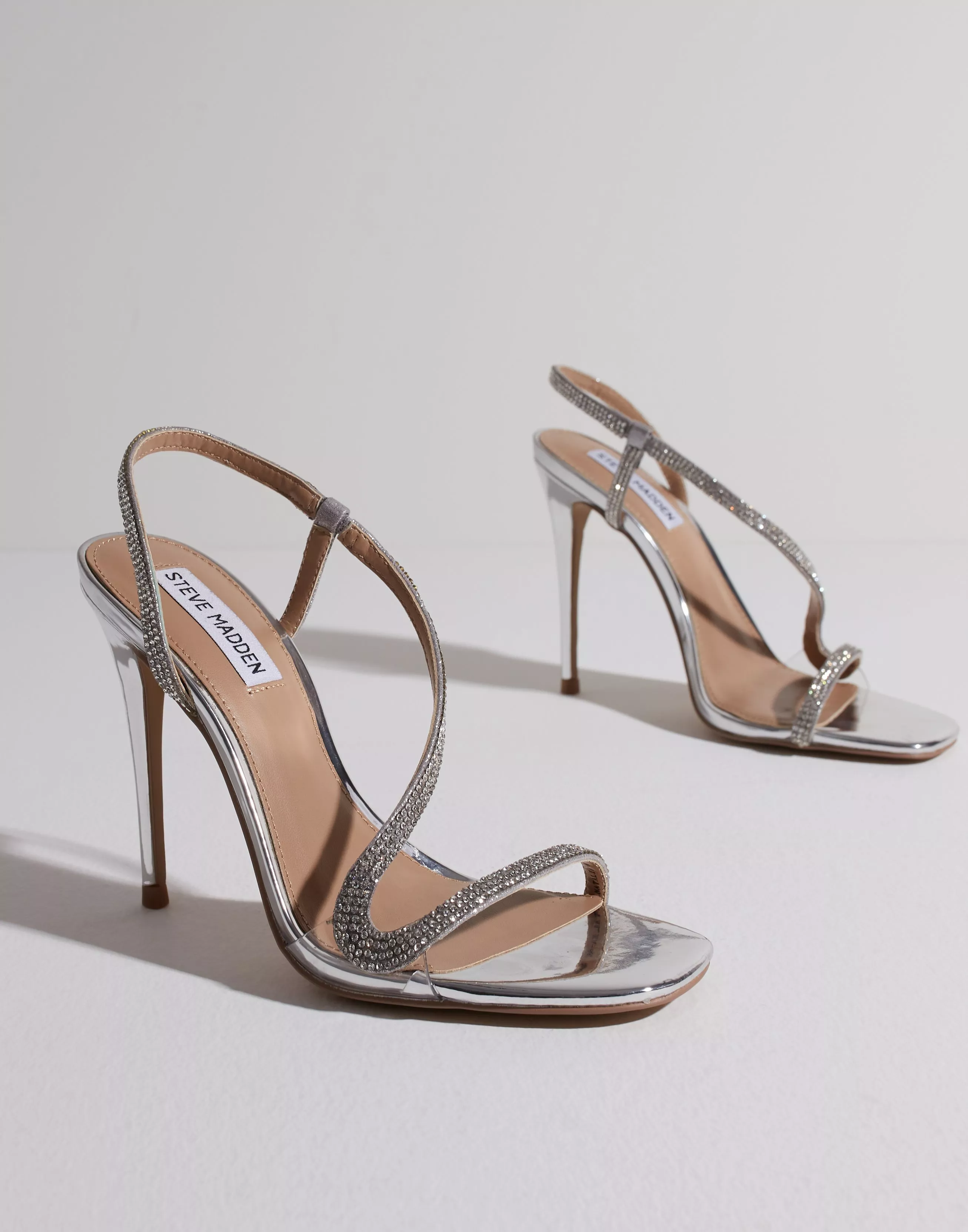 Steve madden hot sale crystal sandals