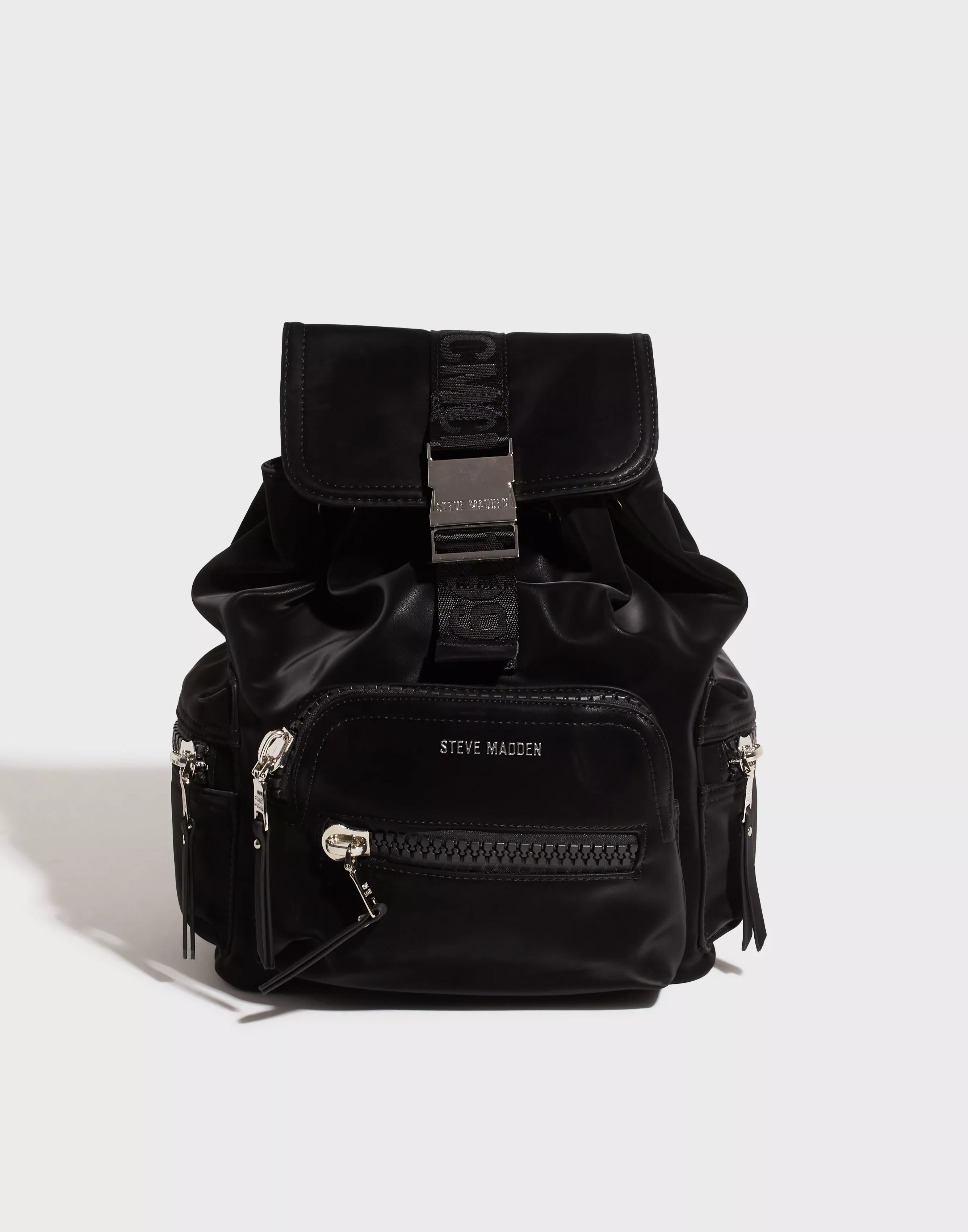 Backpack Steve Madden Black in Synthetic - 27359443