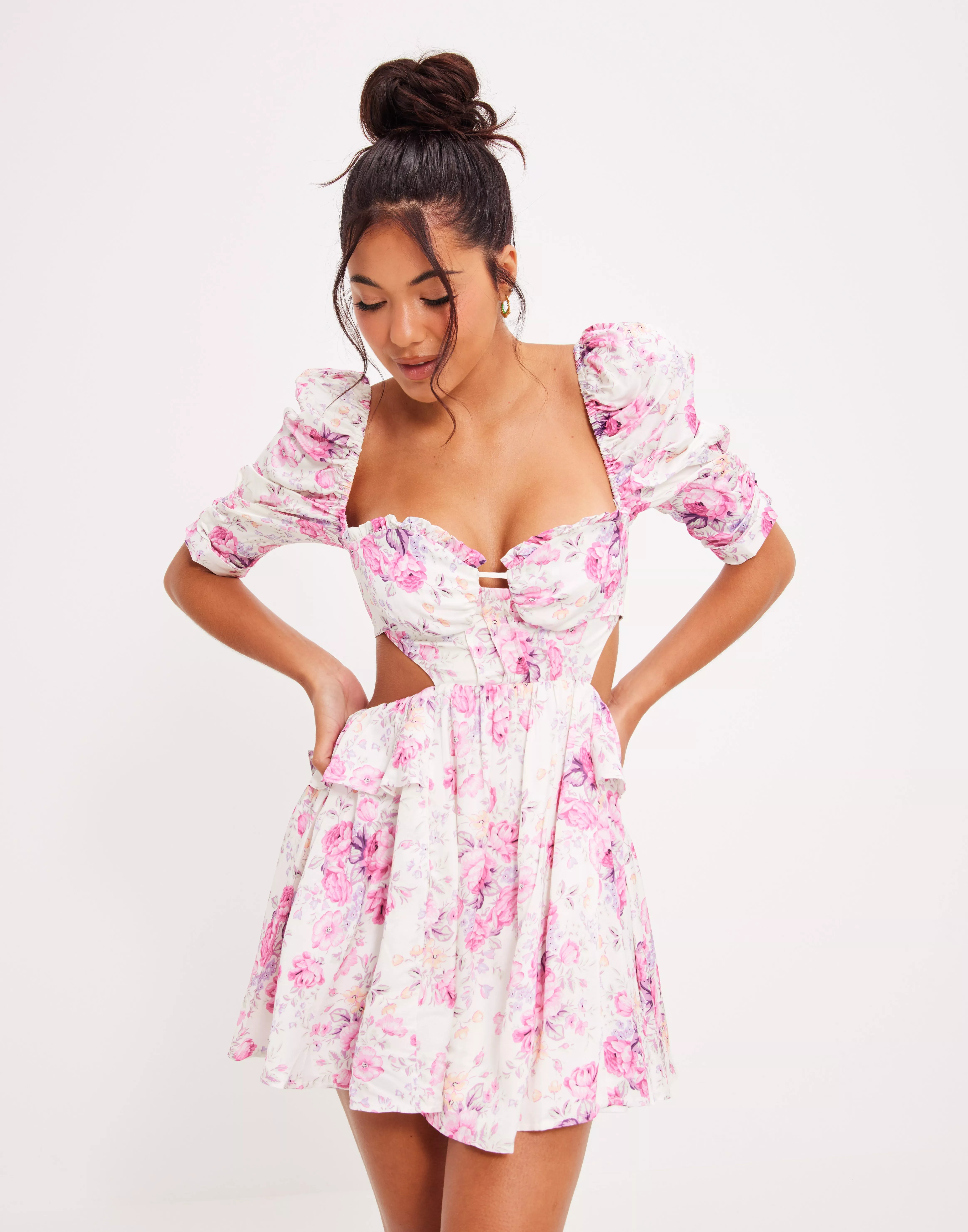 For love and lemons pink sale dress