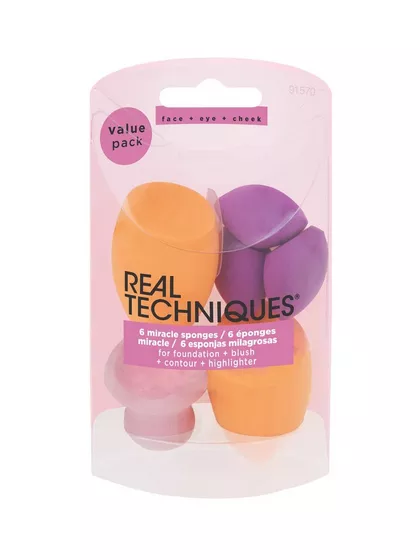 Real Techniques 6 Miracle  Sponges