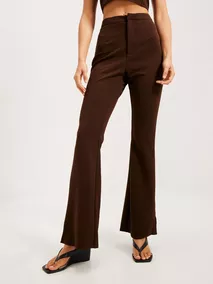 MID WASIT FIT FLARE TROUSER