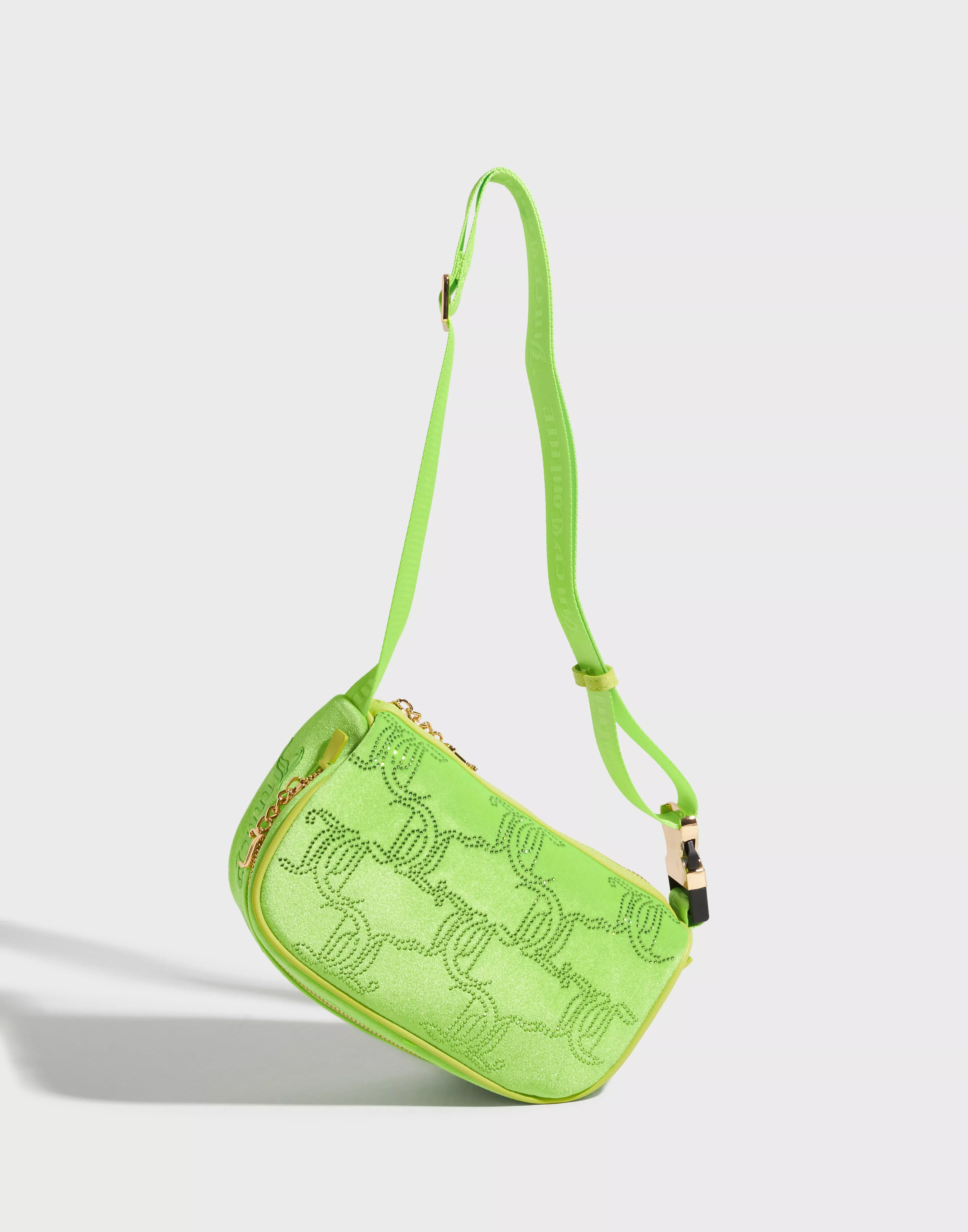 Buy Juicy Couture RAMBLING VELOUR CROSSBODY Acid Green Nelly