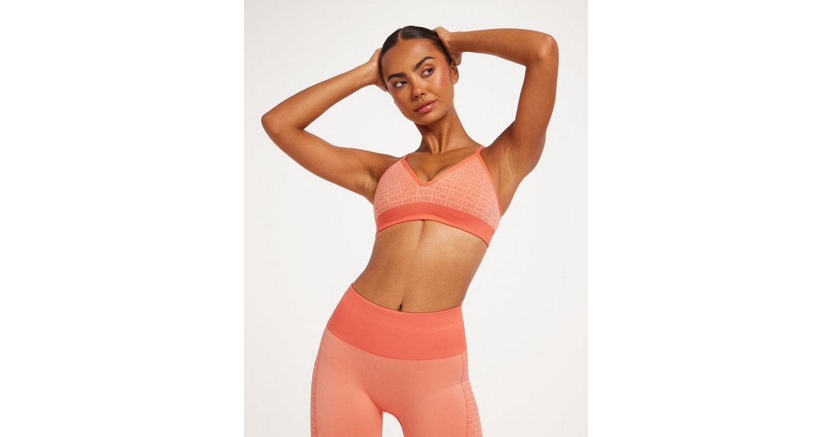 Buy ICANIWILL Signature Seamless Sports Bra - Peach 