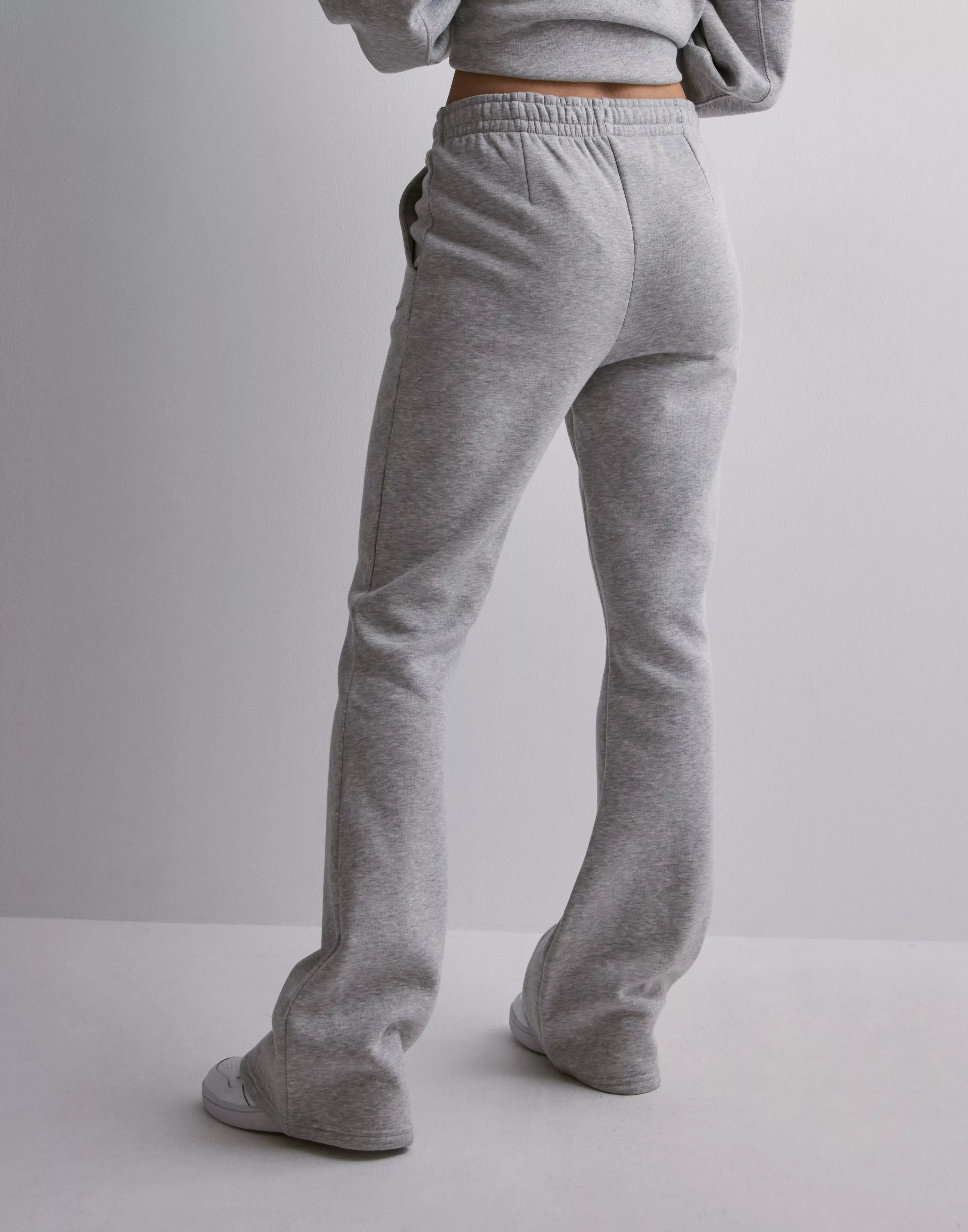 Grey Flared Sweatpants, Pants