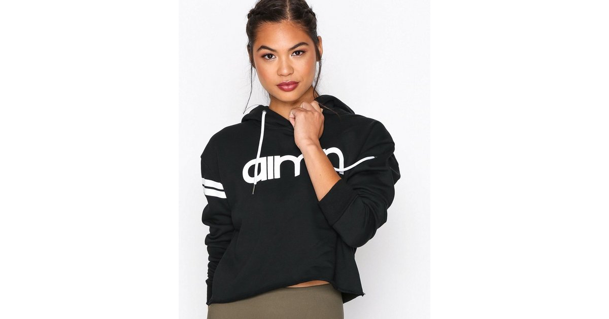 Aimn crop cheap hoodie