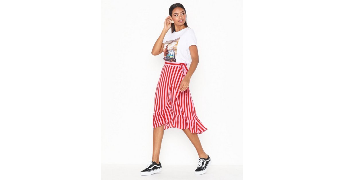 Köp Neo Mika Broad Stripe Skirt - | Nelly.com