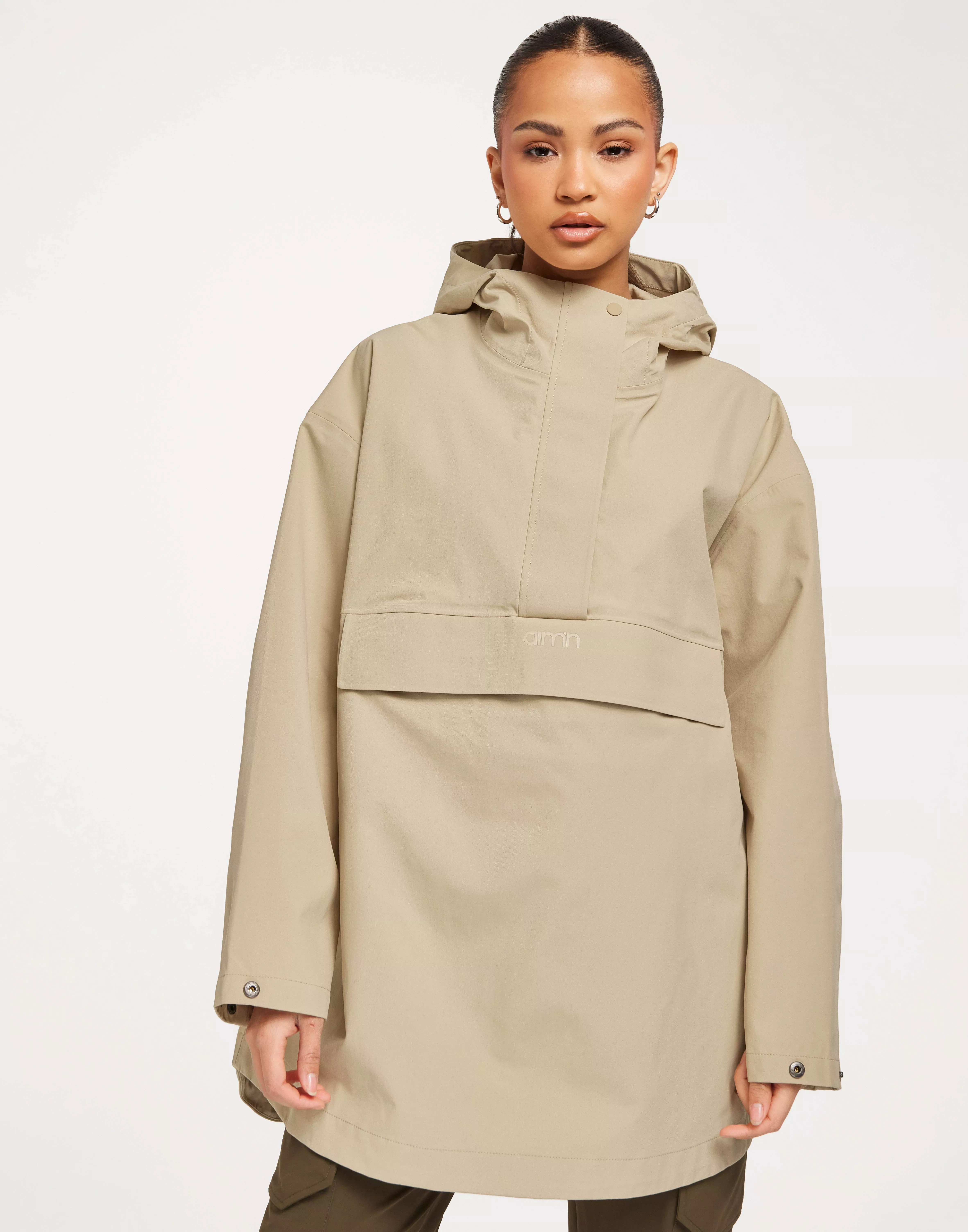 Buy Aim'n Oversized Anorak - Beige