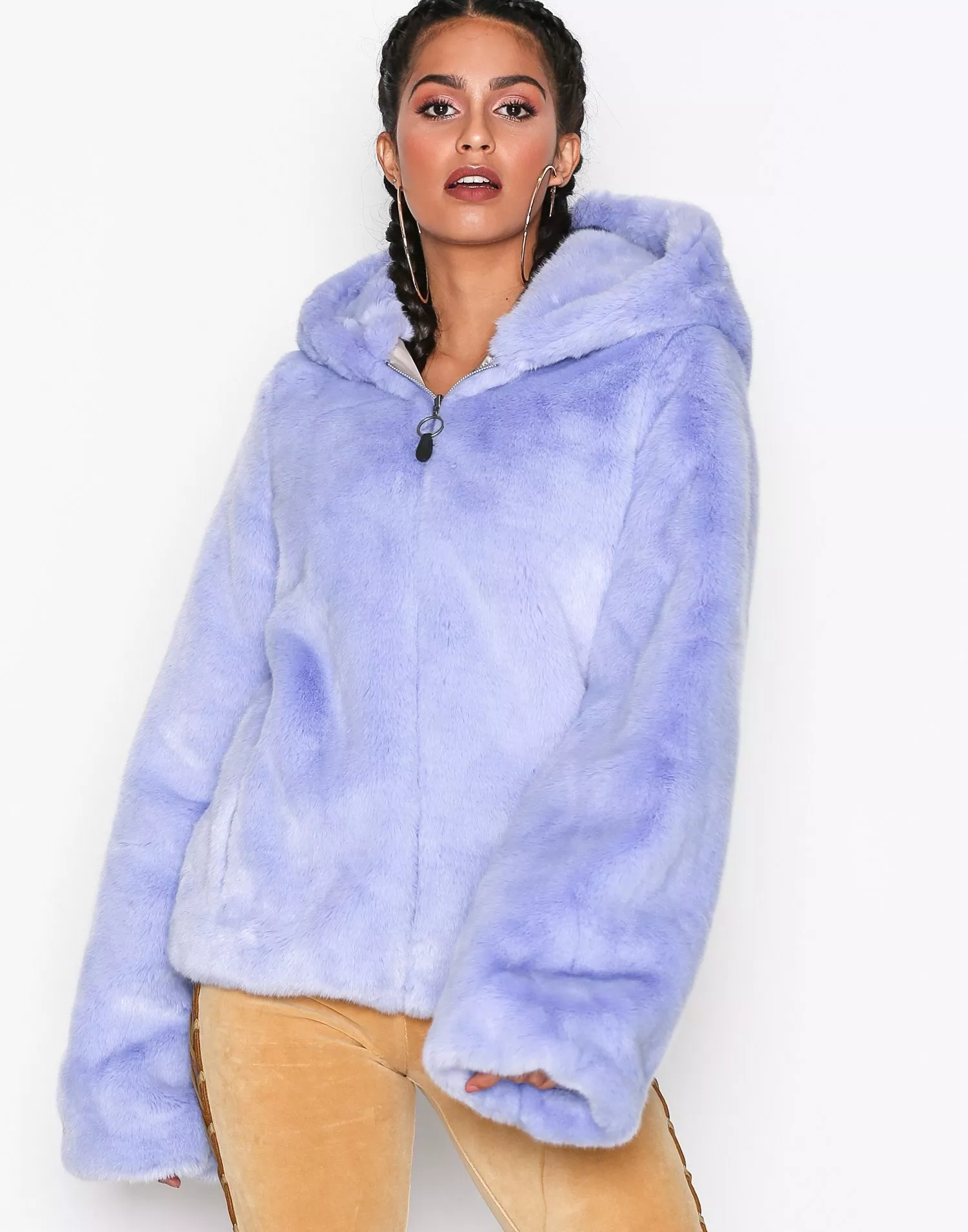 Fenty puma fur hoodie sale