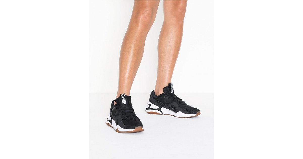 Puma nova best sale 90s bloc black