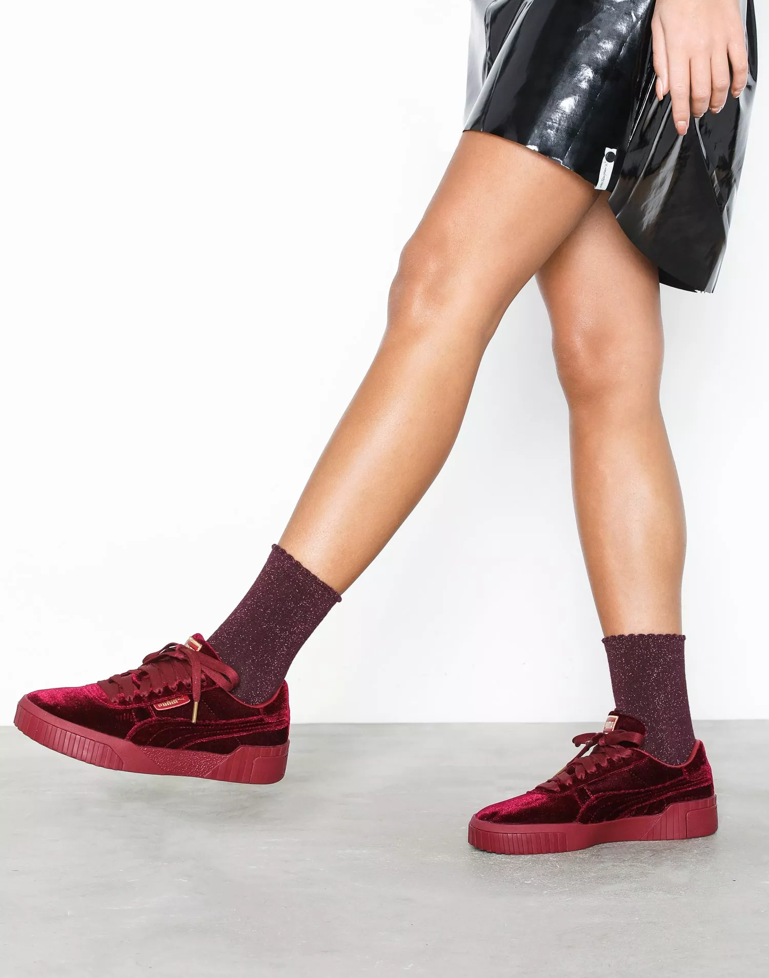 Puma store velvet red