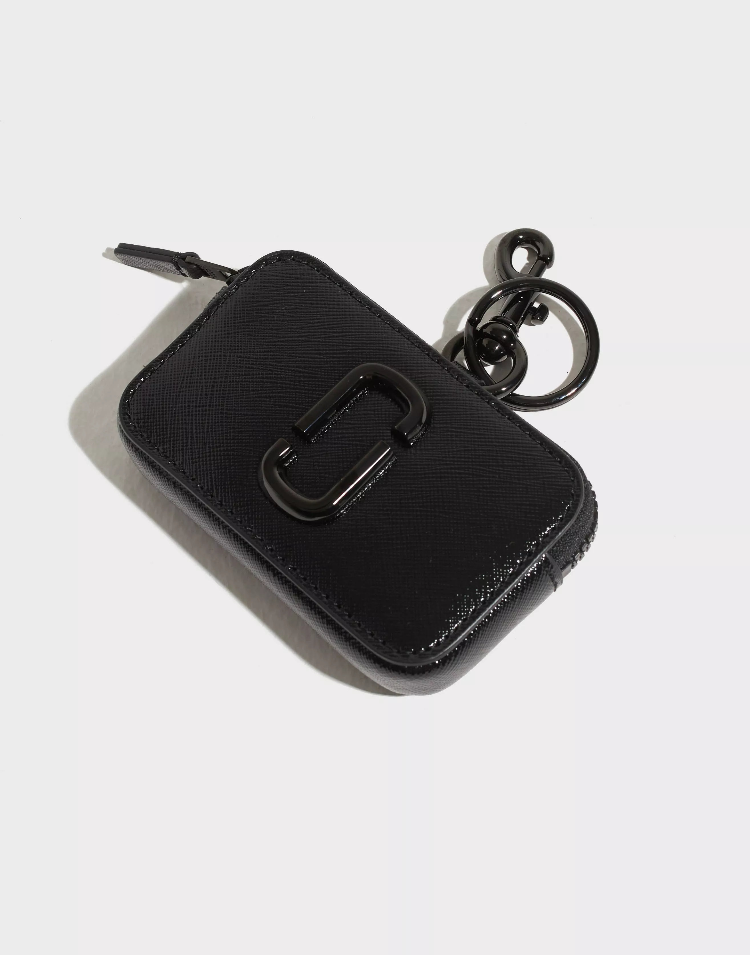 Marc Jacobs Snapshot Nano Leather Pouch in Black