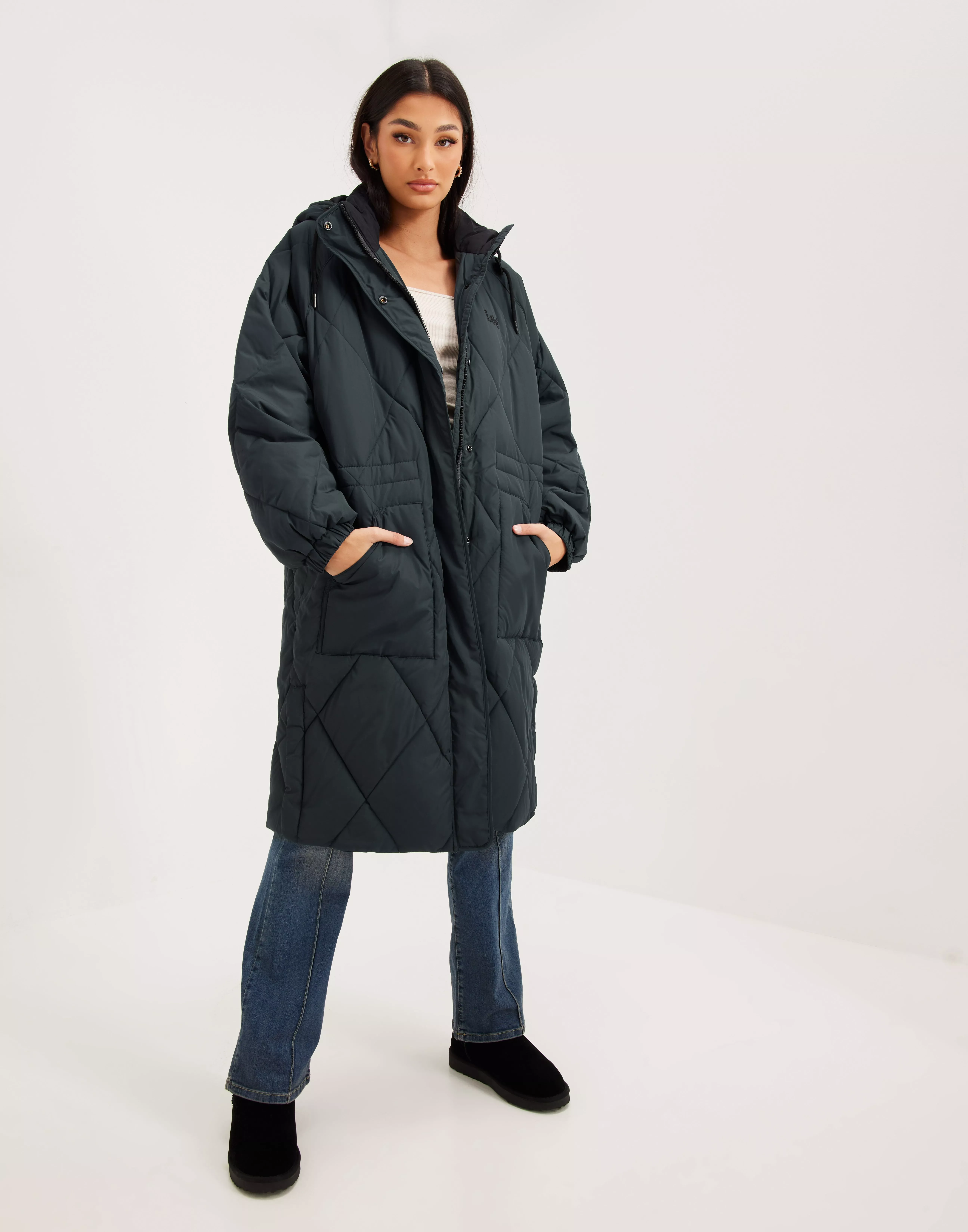 Lee long clearance puffer jacket