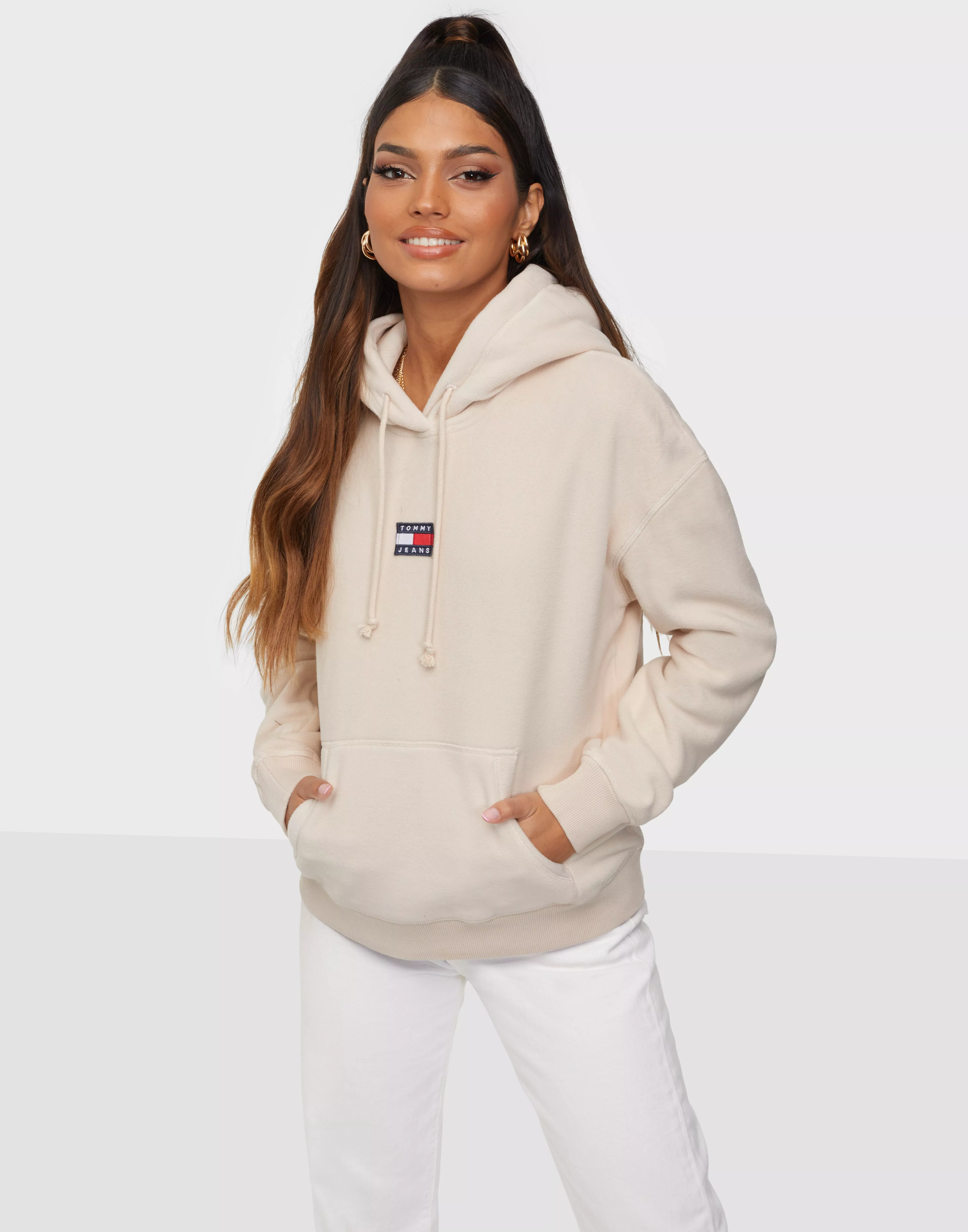 Tommy jeans deals fleece hoodie