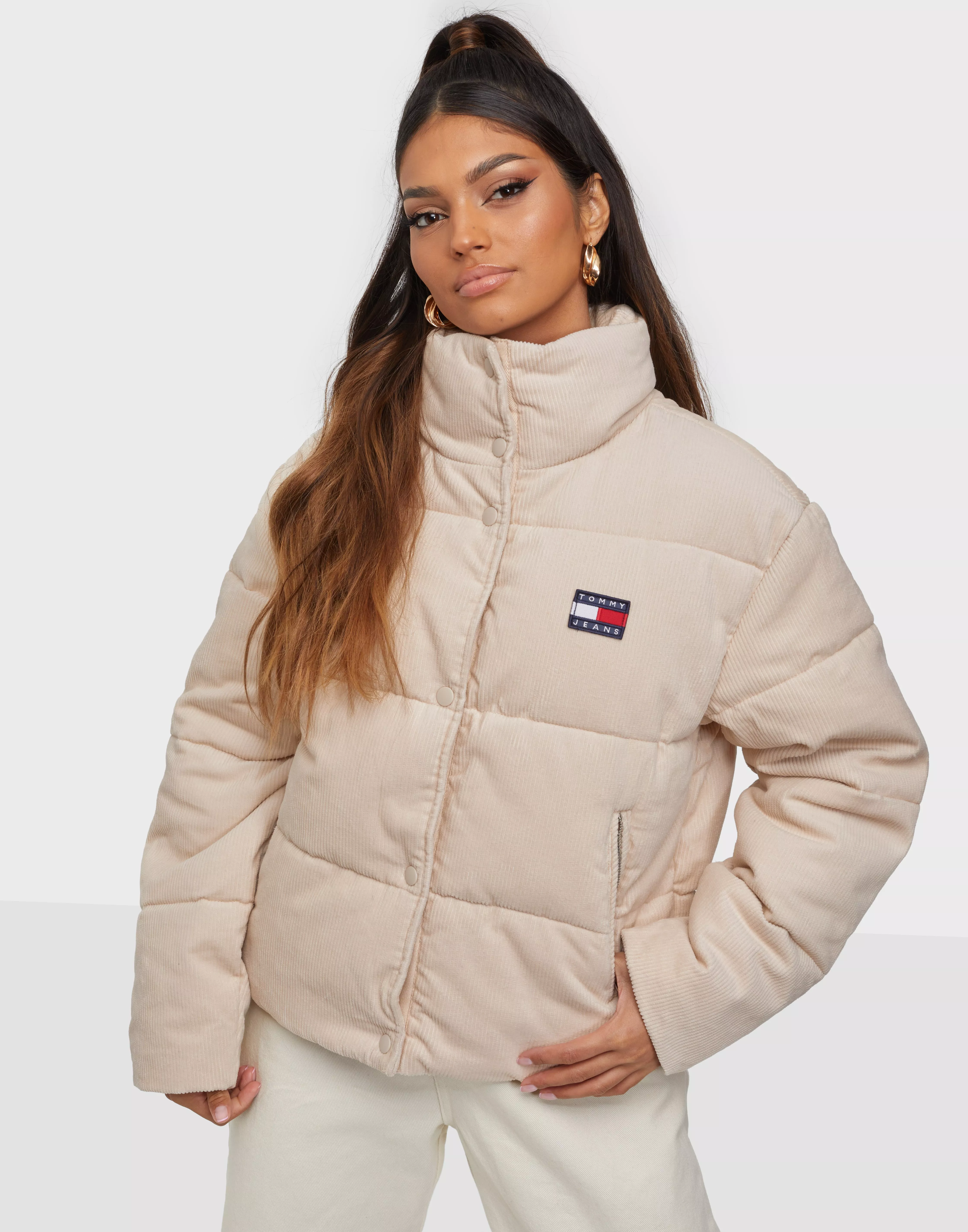 TJW CORD PUFFA JACKET