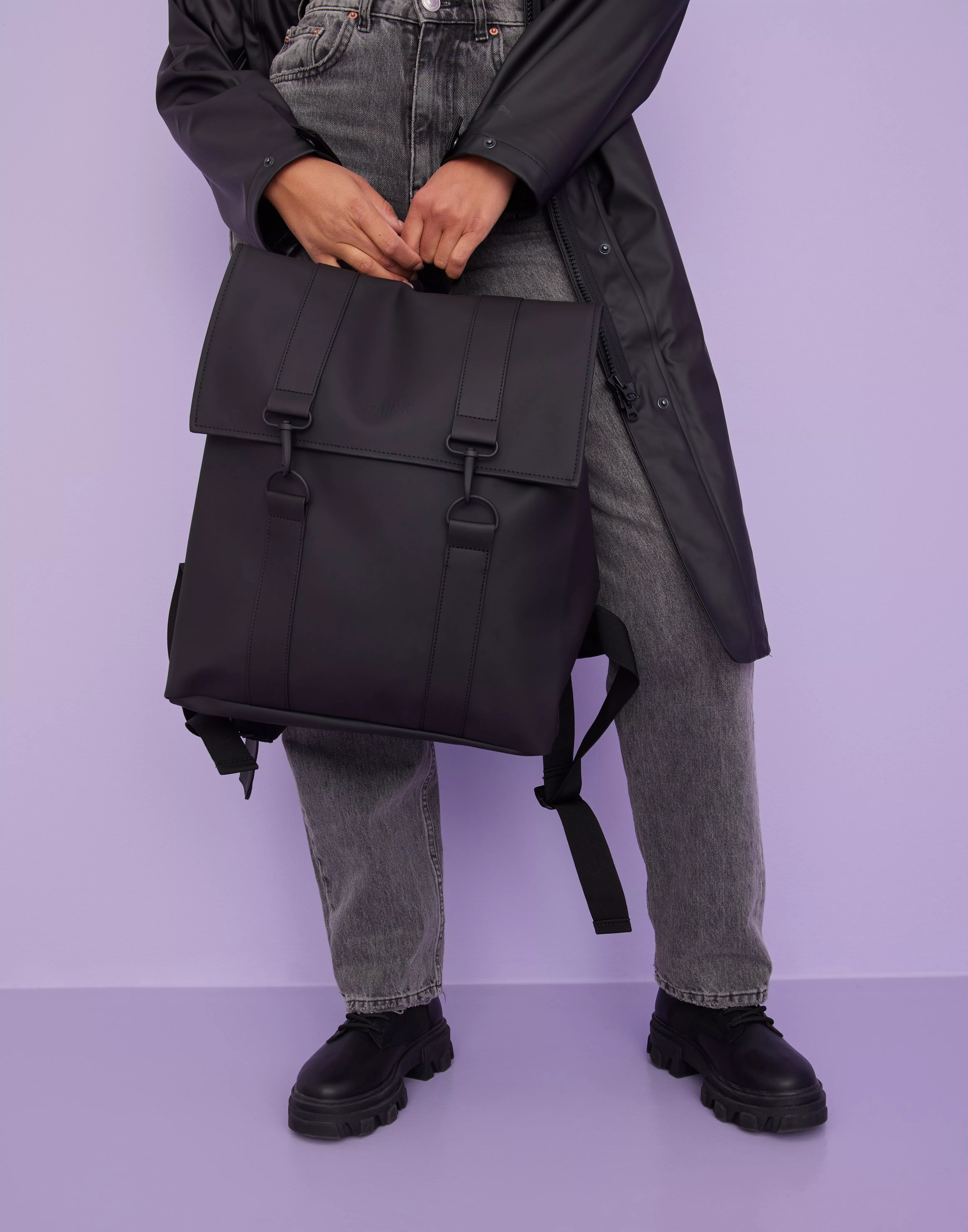 Rains msn bag online black