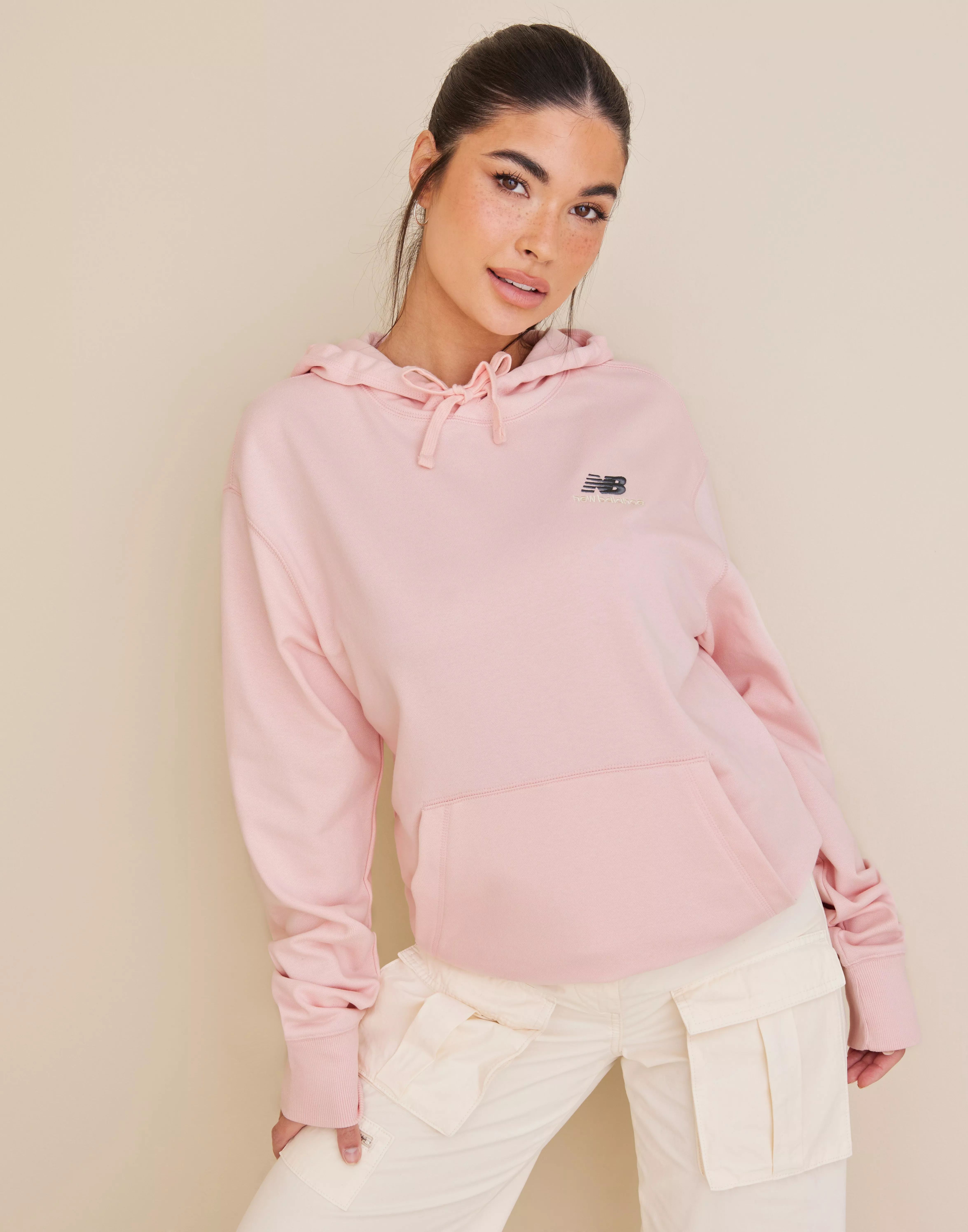 New balance hot sale hoodie pink