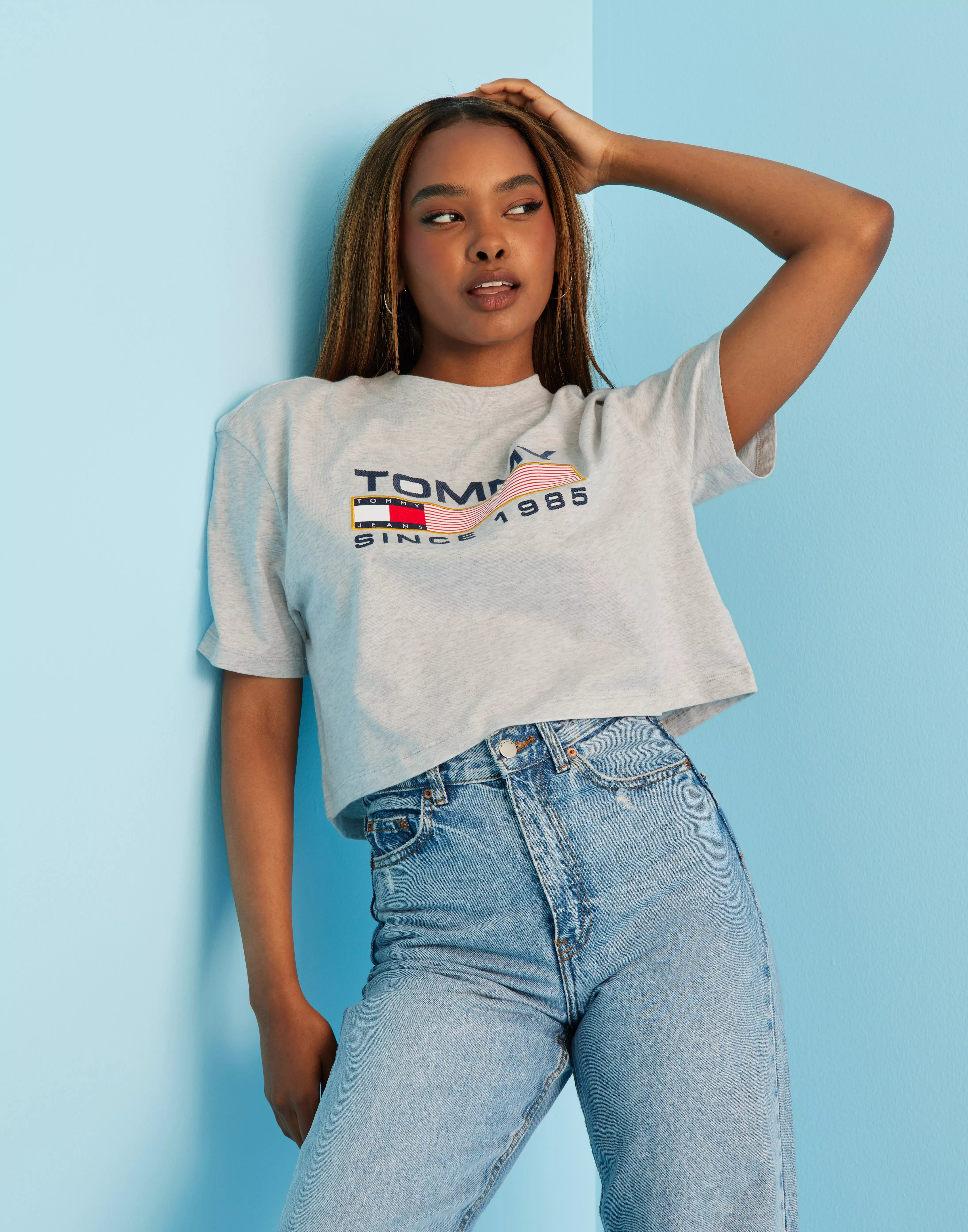 Tee shirt tommy jean femme new arrivals