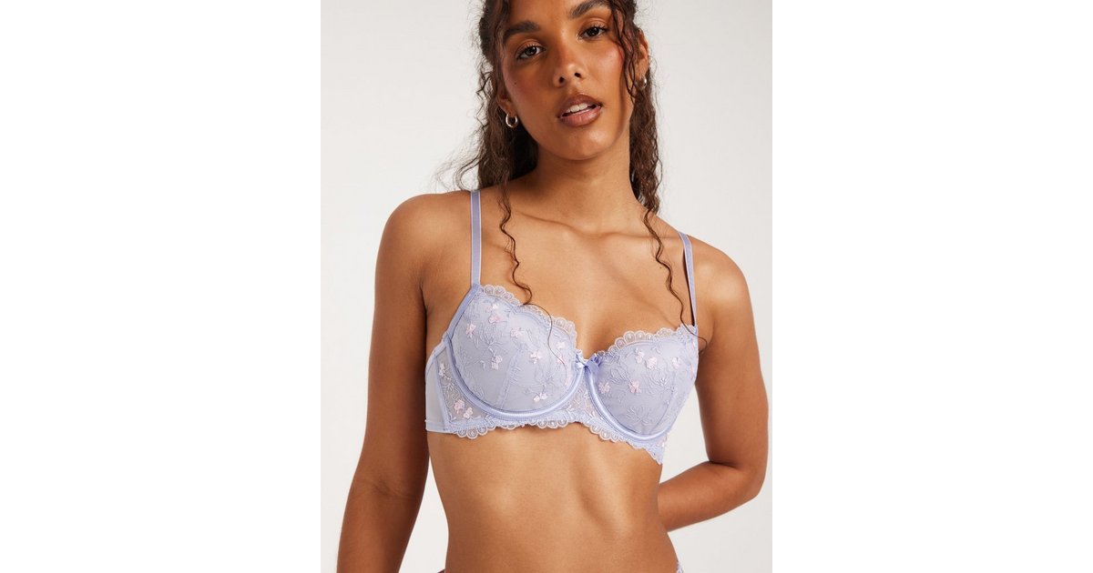 Buy Hunkemöller Olivia Padded Underwired Bra - Kentucky Blue 